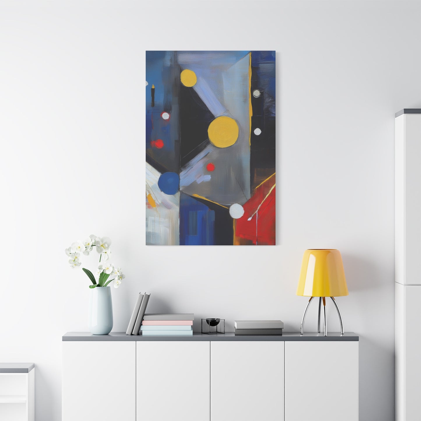 Abstract Oil Painting Print Canvas 20x24,20x30,24x30 24x32,24x36,30x40 32x48,36x48,40x60 Pine-Wood Inner Frame ABS-163