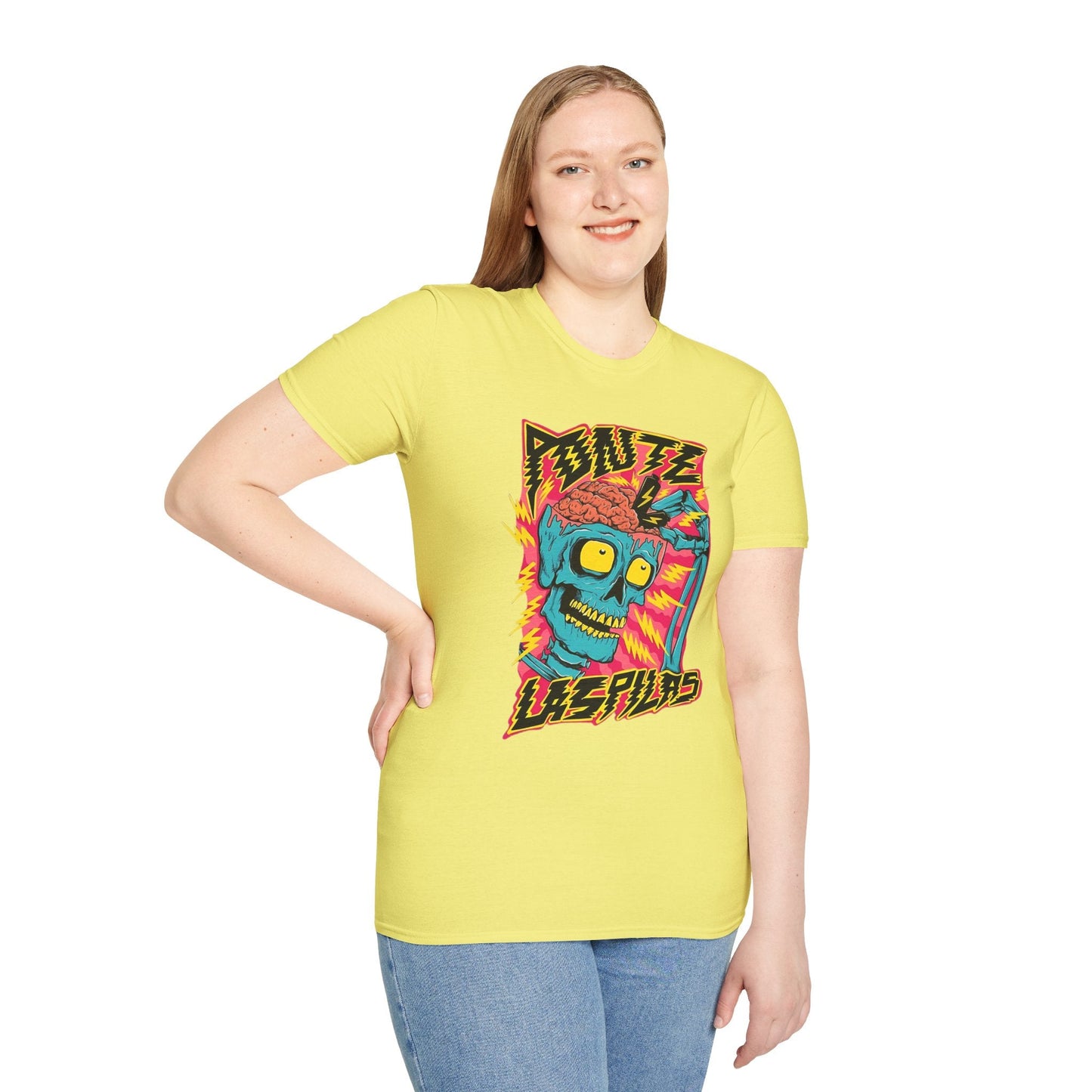 Skull Graphic Unisex Cotton T-shirt with Skeleton Artwork Design 21