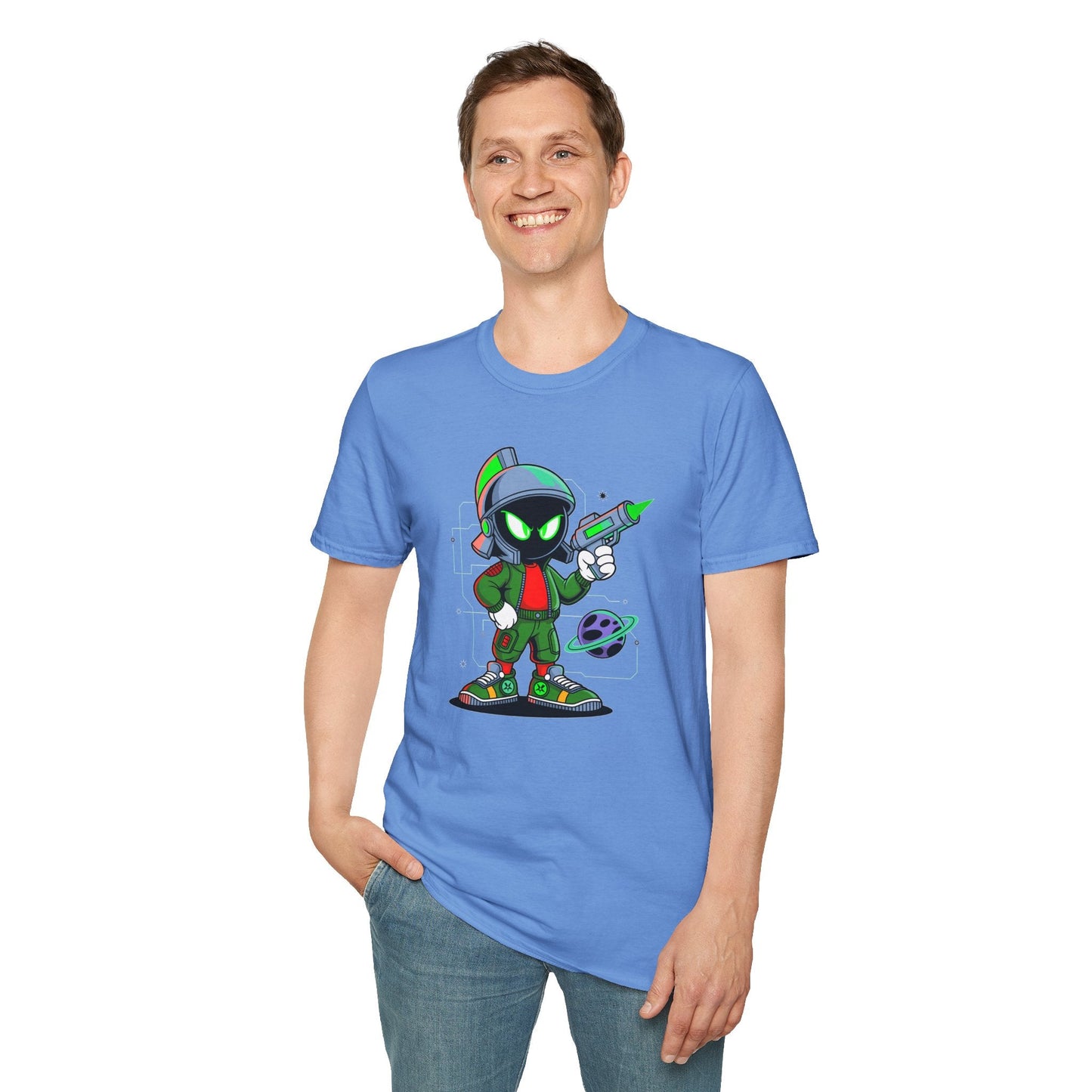 Unisex Cartoon T Shirt With Animation Design Funny Animals Tee Shirt For All Ages
