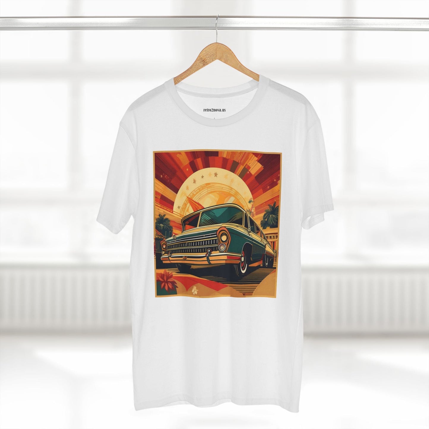 Retro Car Shirts Vintage Car Shirts RC 17 Unisex Premium Cotton Tee With Original Art Design