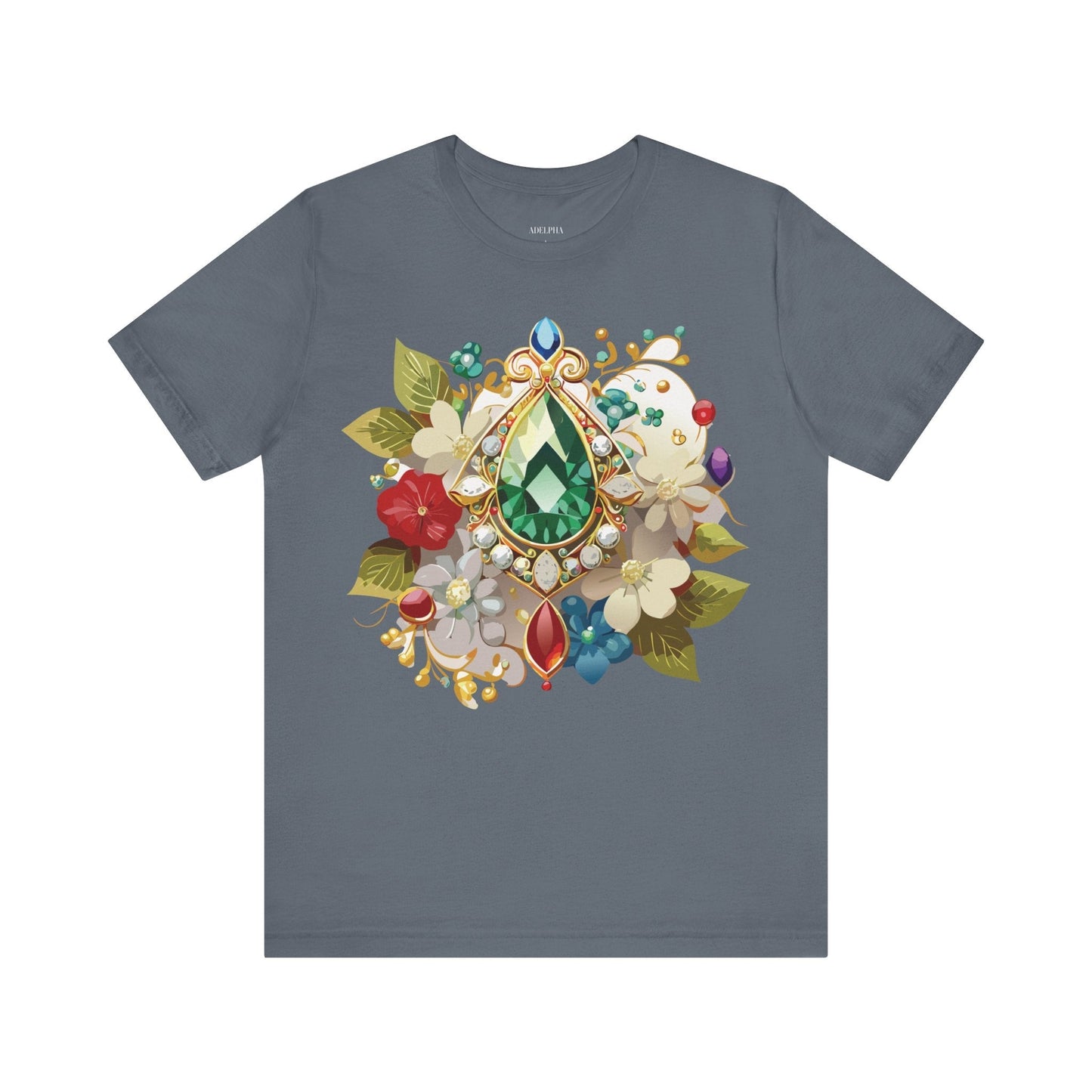 Adelpha Vintage Inspired Graphic T Shirt Unisex Short Sleeve Art Design Tee Premium Quality