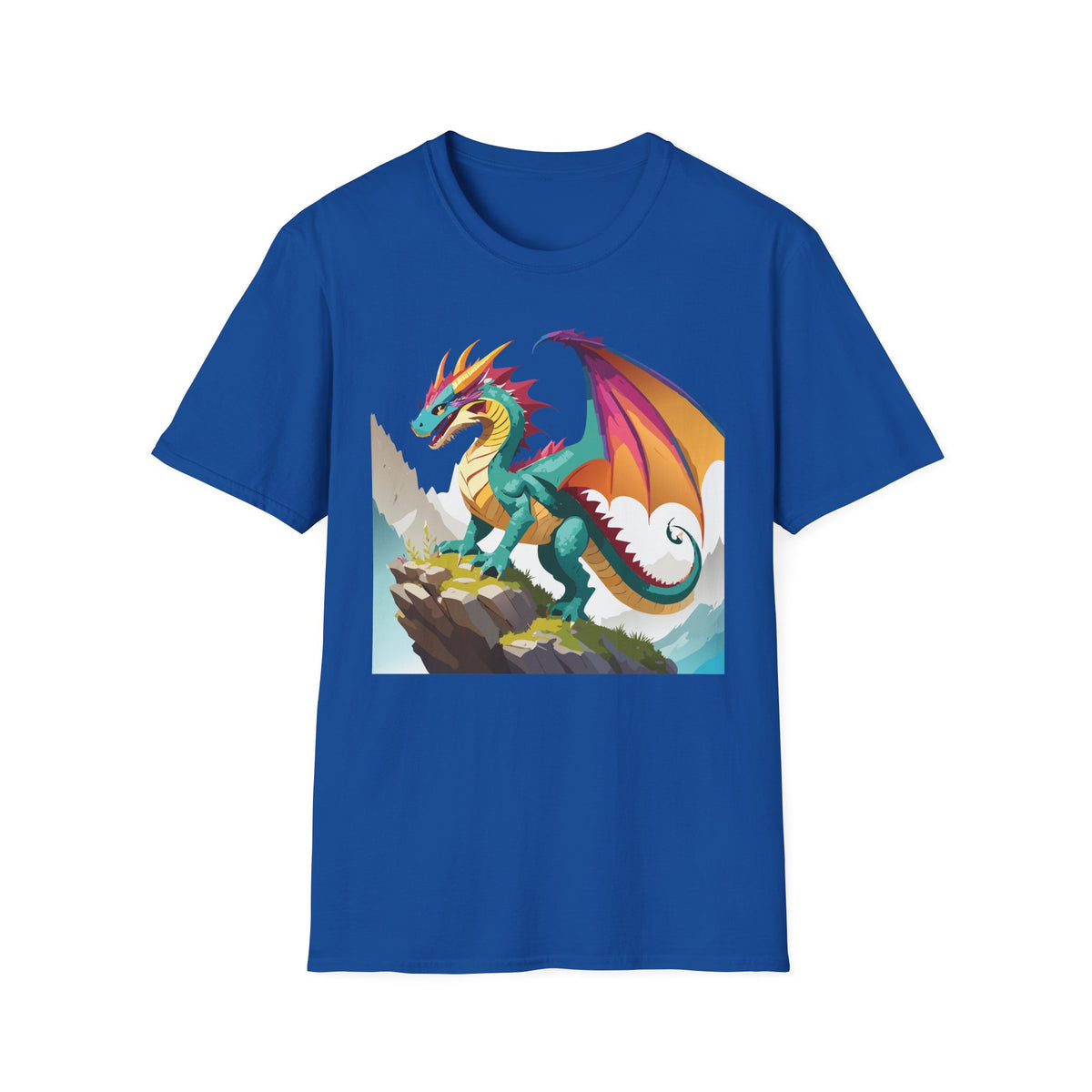 Dragon Graphic Tee Gildan Unisex 100 Cotton Tee Shirt with Animals m21