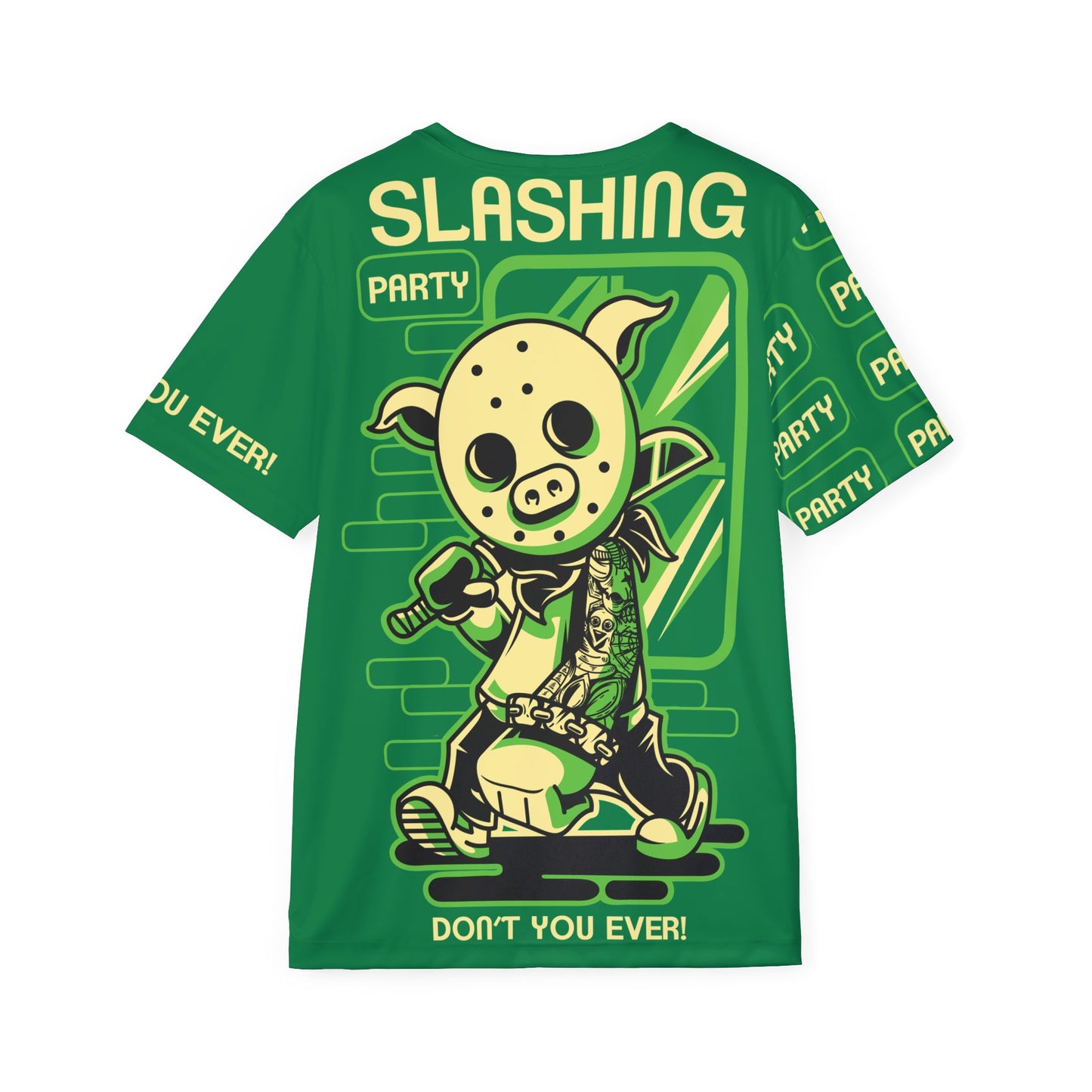 52-Be Fun Graphic T-Shirt, Art Design Poly Shirt, All Over Print Graphic Tee, Monsters T-Shirt, Cartoon Tees