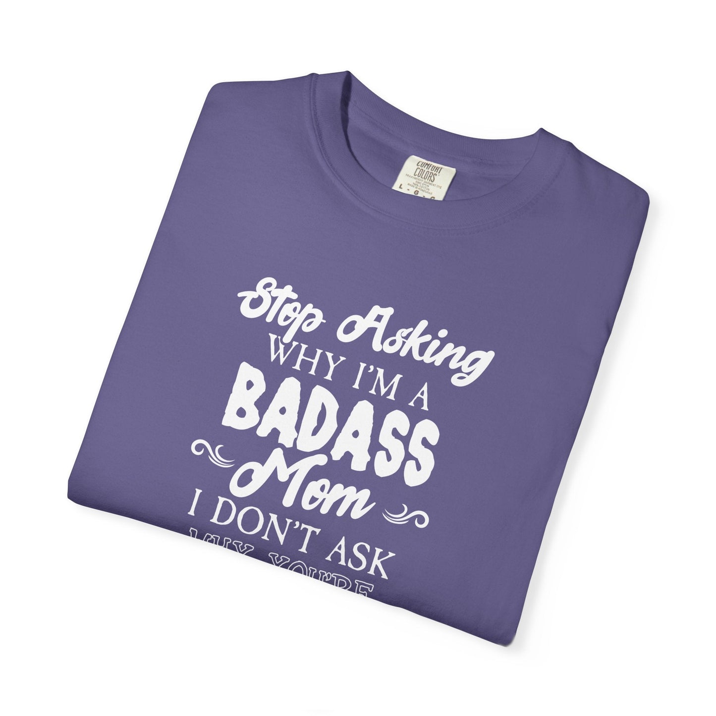 Mom T-shirt Mother's Day Mama Tee Unisex Comfort Colors Garment-Dyed Cotton h39