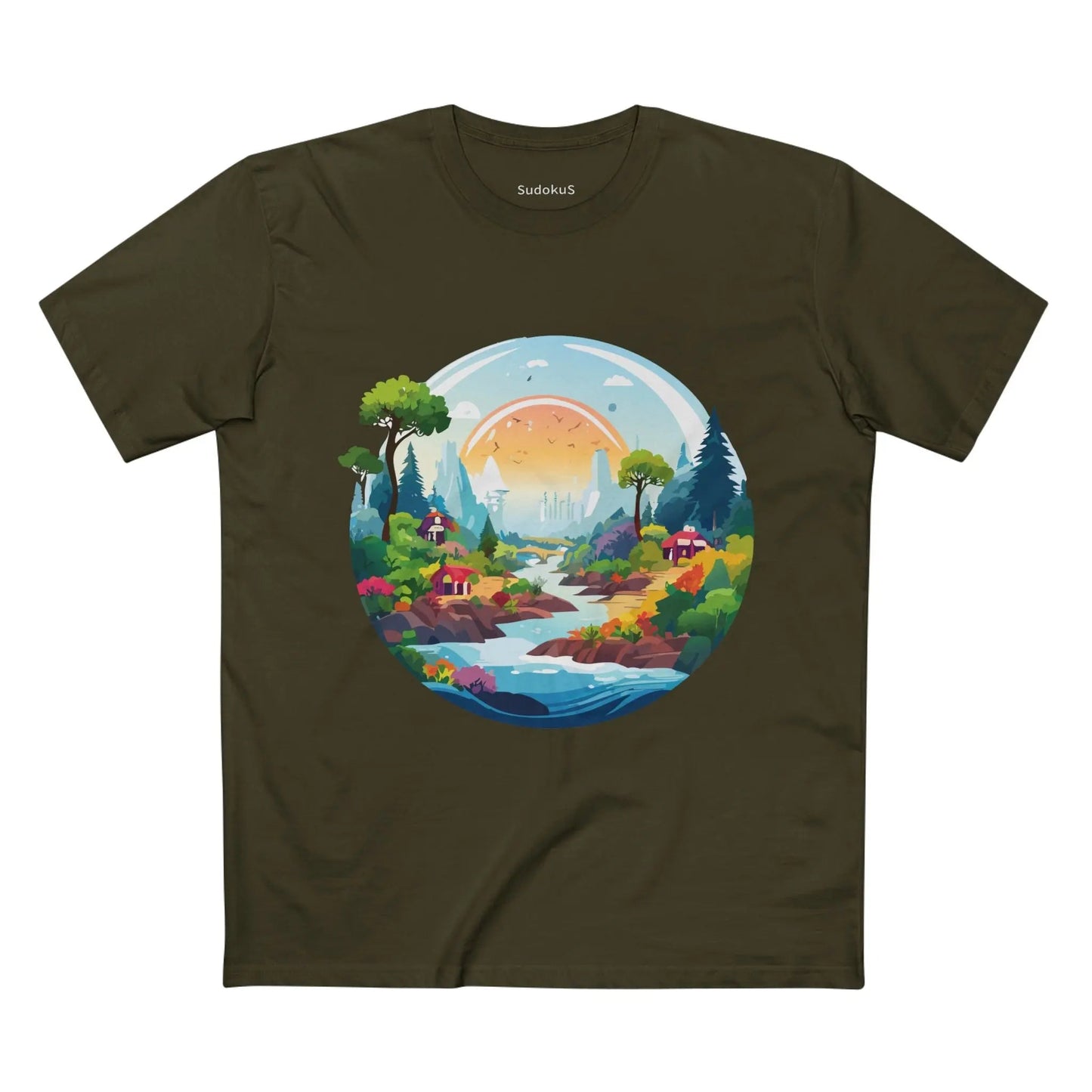 Fantasy Graphic Unisex 100 Cotton Staple Tee 24
