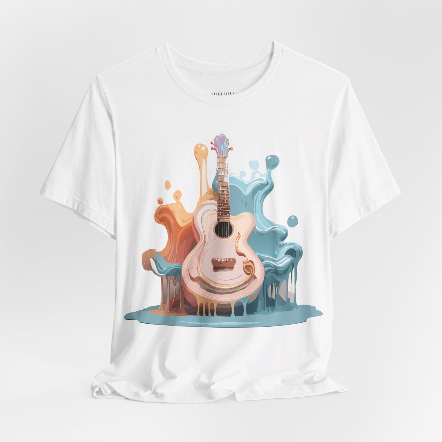 Music Graphic T Shirt Unisex Jersey Short Sleeve Adelpha Art Design Tee Vintage Inspired Artwork