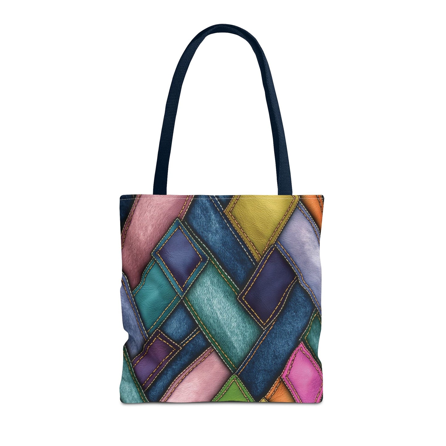 Denim Canvas Bag, Tote Bag Denim Printify