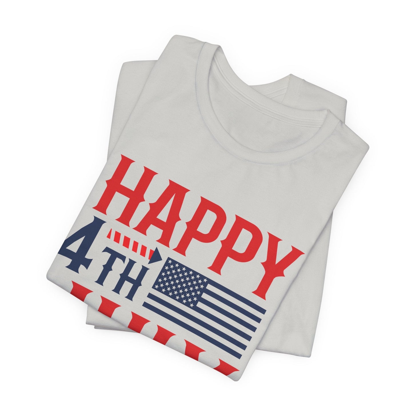 American Flag Graphic Unisex Cotton T-Shirt 011