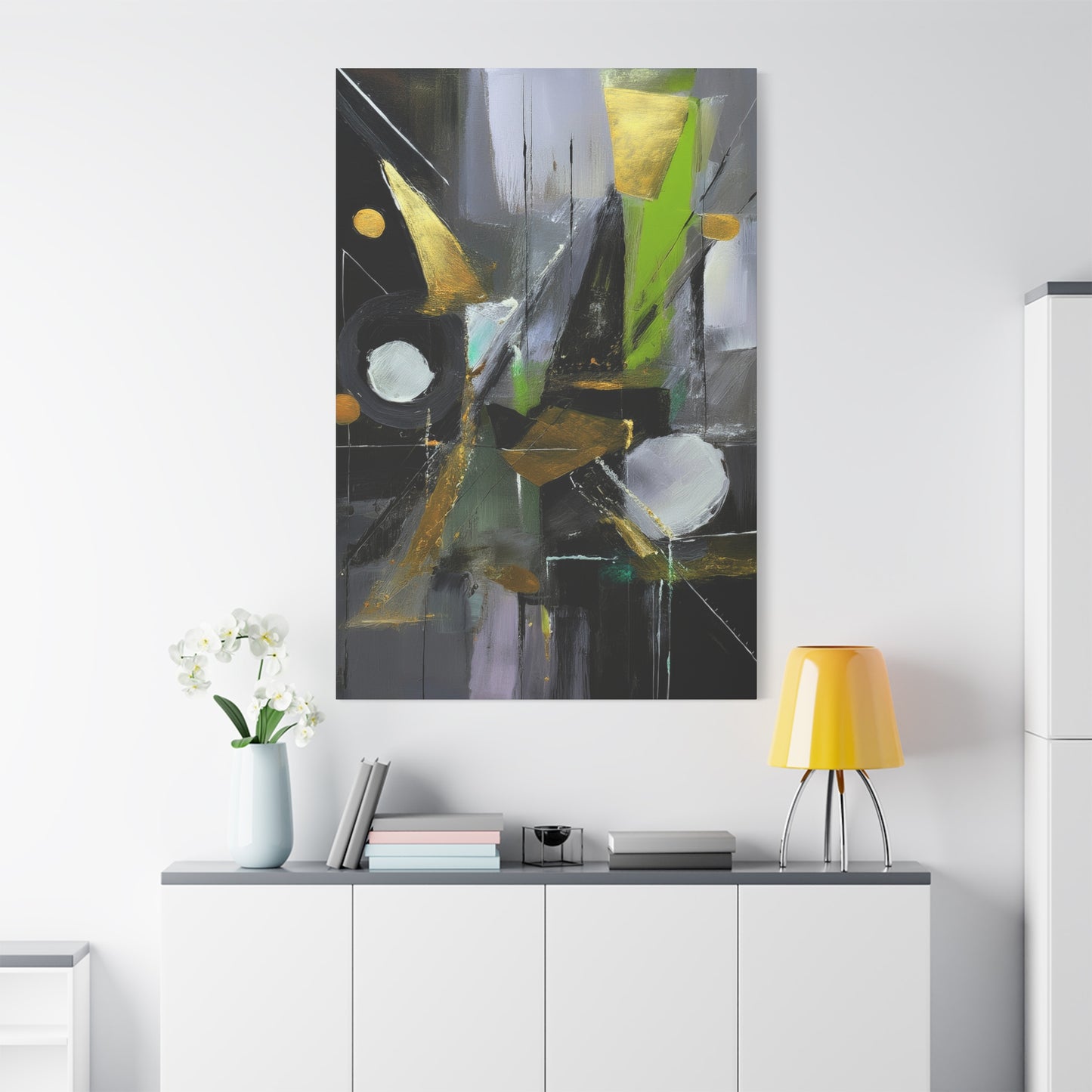 Abstract Oil Painting Print Canvas 20x24,20x30,24x30 24x32,24x36,30x40 32x48,36x48,40x60 Pine-Wood Inner Frame ABS-222