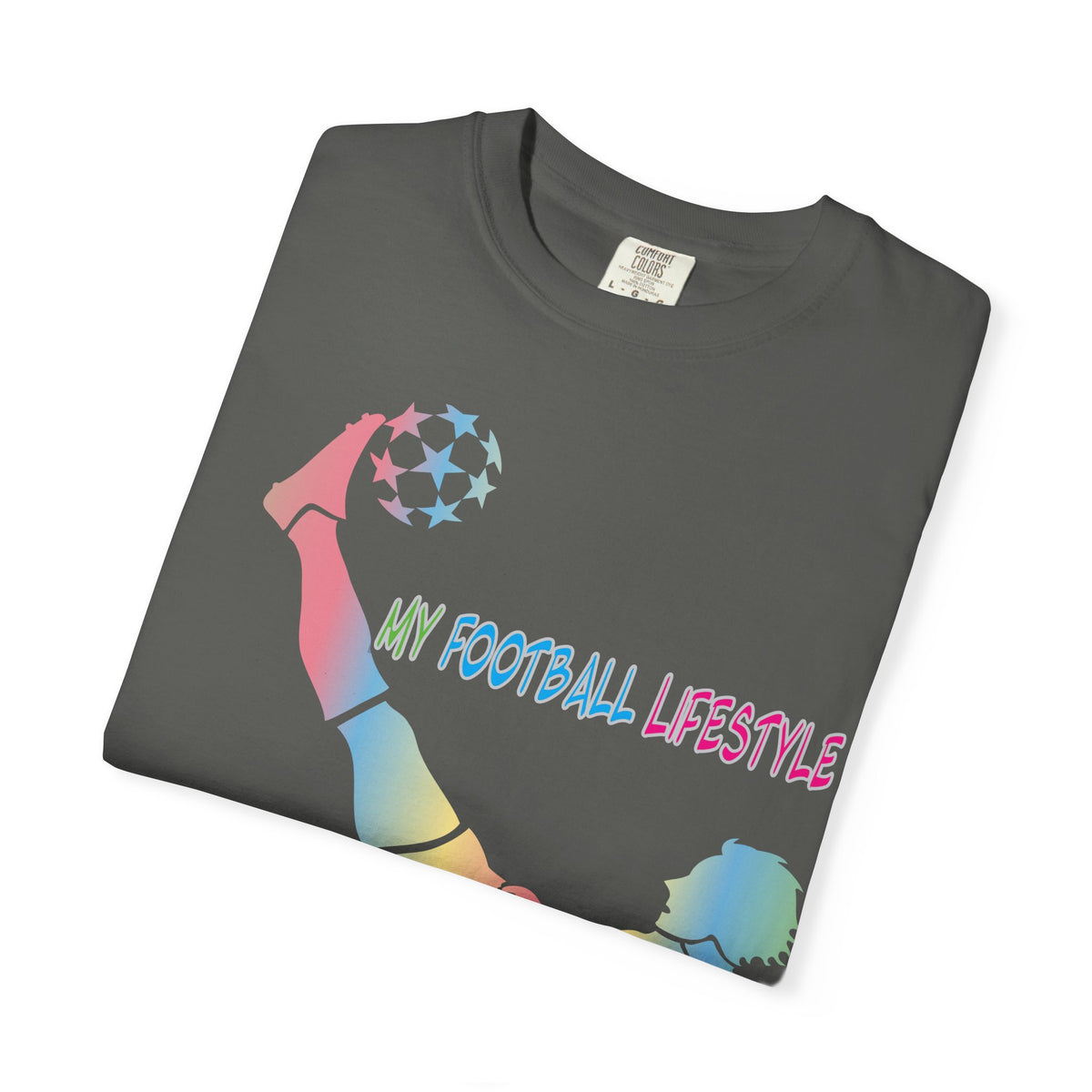 Sports Graphic Unisex T-Shirt Garment Dyed Cotton Relaxed Fit Comfort Colors 9