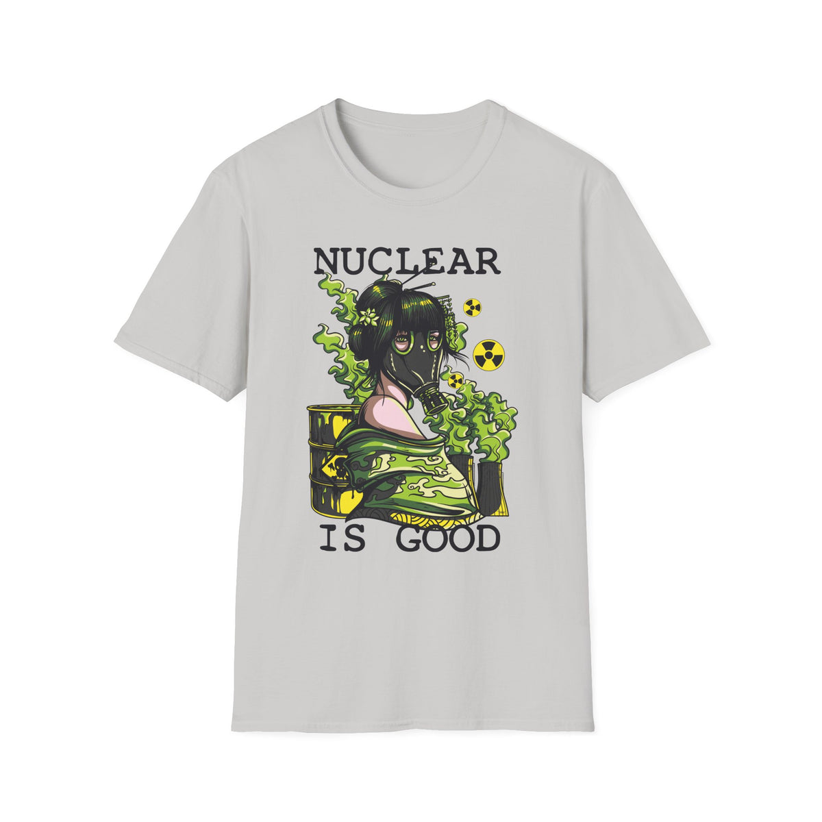 Unisex Cotton T-Shirt with Cartoon Graphic Design