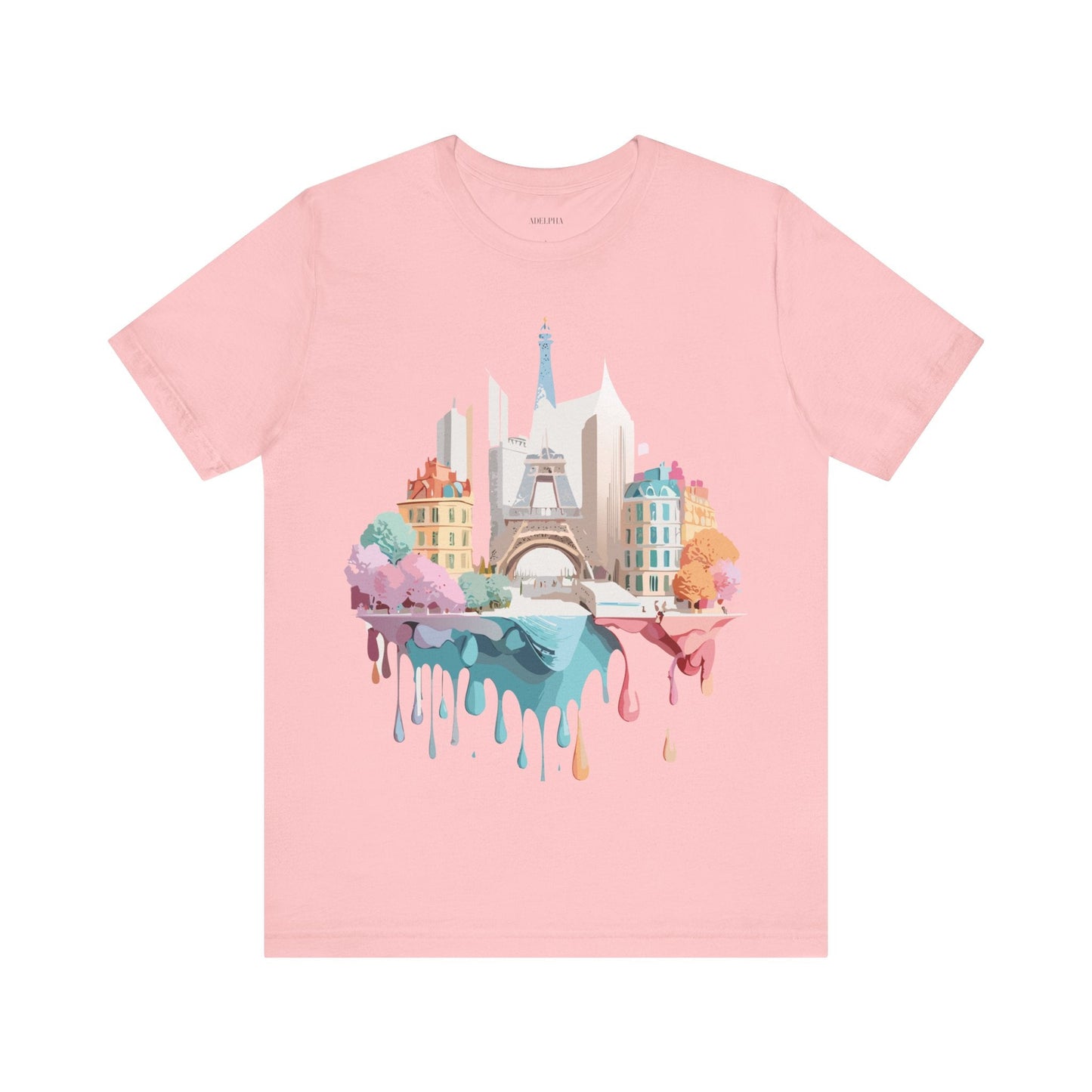 Adelpha Paris Graphic Tee Unisex Jersey Short Sleeve Vintage Inspired Artwork Collection