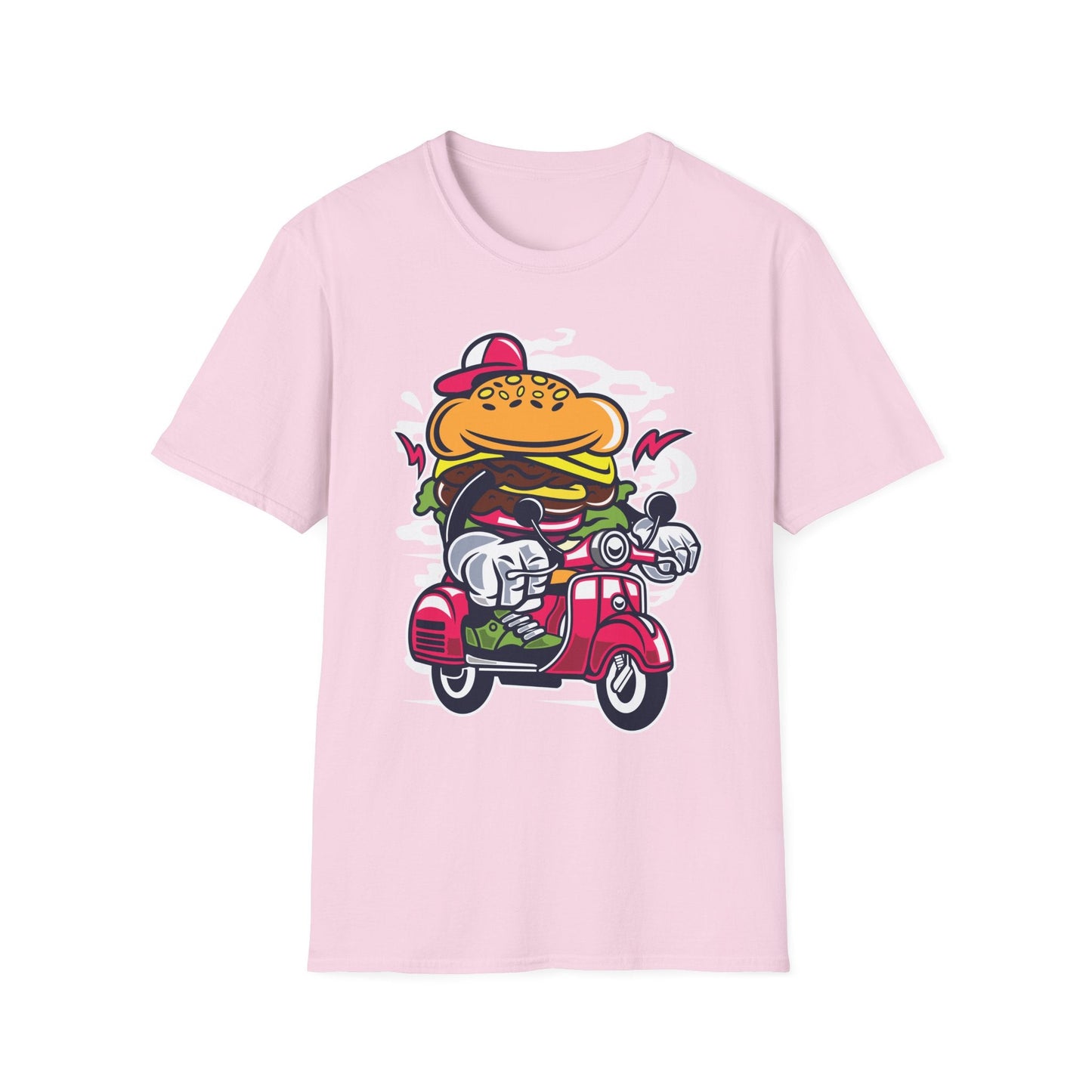 Cartoon T Shirt Animation Tee Funny Unisex Softstyle Gildan 64000 100 Percent Ring Spun Cotton