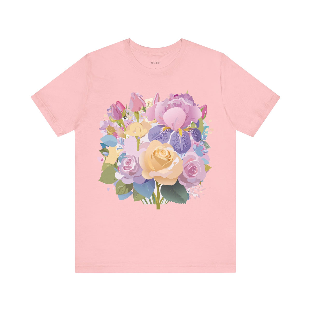 Floral Graphic Tee Shirt - Bella+Canvas Unisex 100 Cotton 41