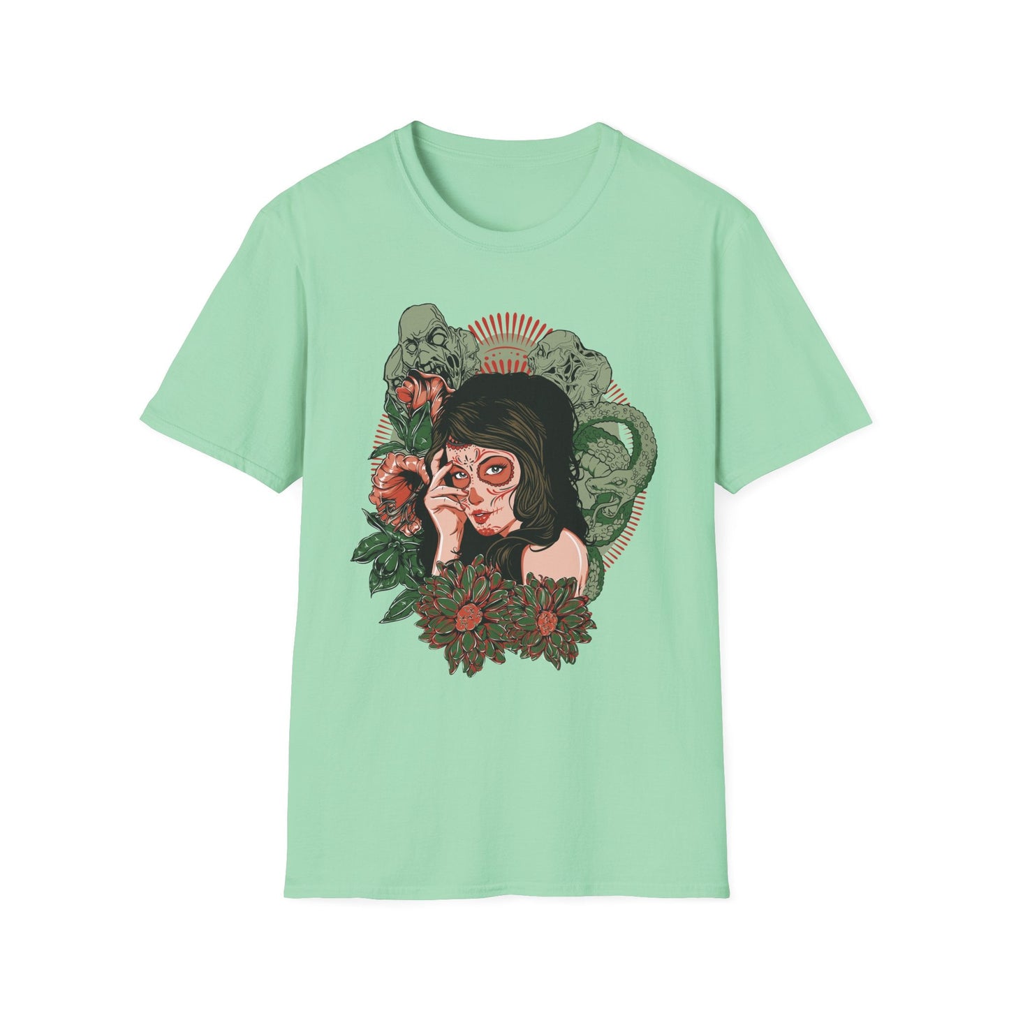 Art Design Graphic Tee Shirt Unisex Softstyle Cotton Art Shirt for Graphic Lovers