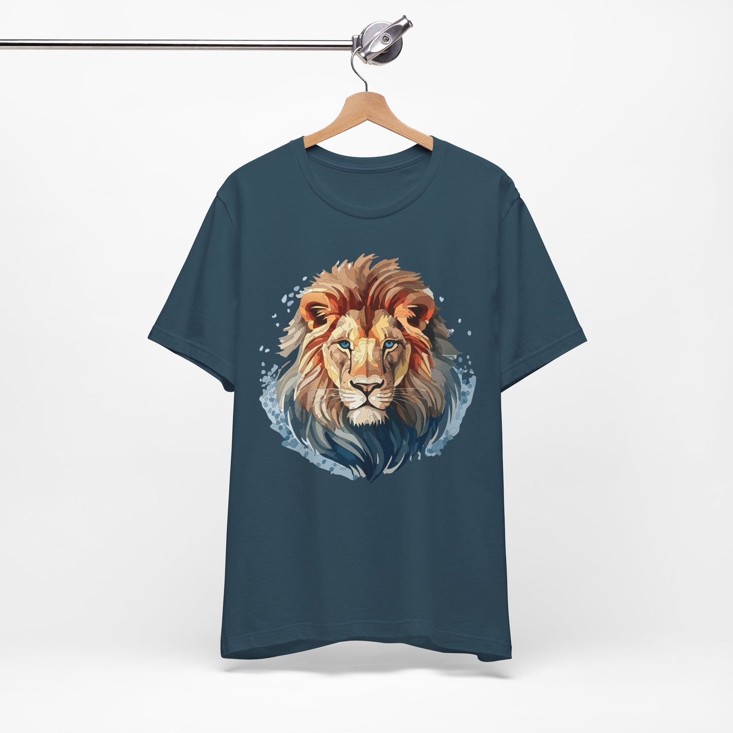 Lion Shirt, Animal Shirt, T-Shirt with Lion, Art Design Tee, Animal Tees, Safari T-Shirt 12