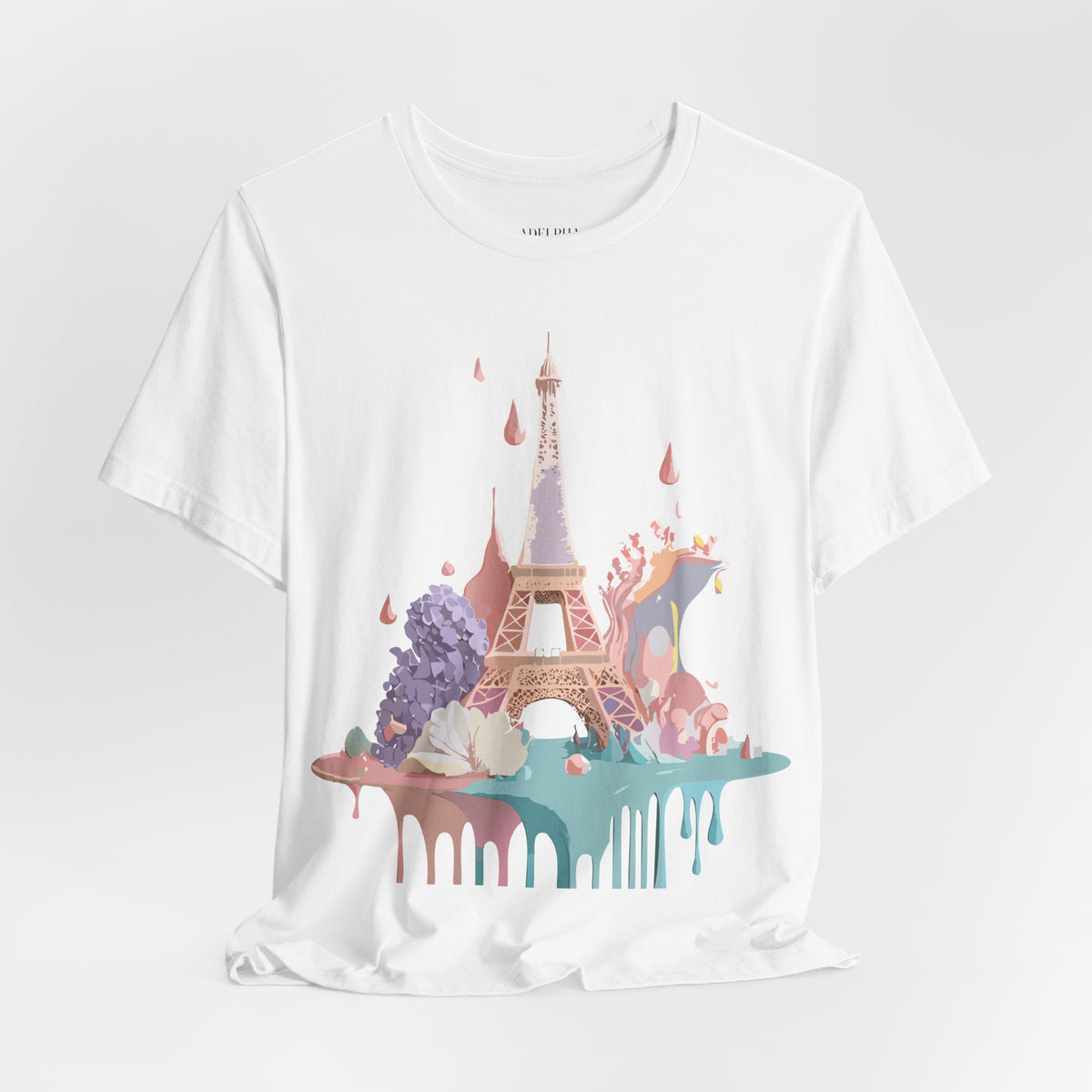 Paris Travel Tourist Graphic Design Unisex Bella+Canvas Cotton T-Shirt e321