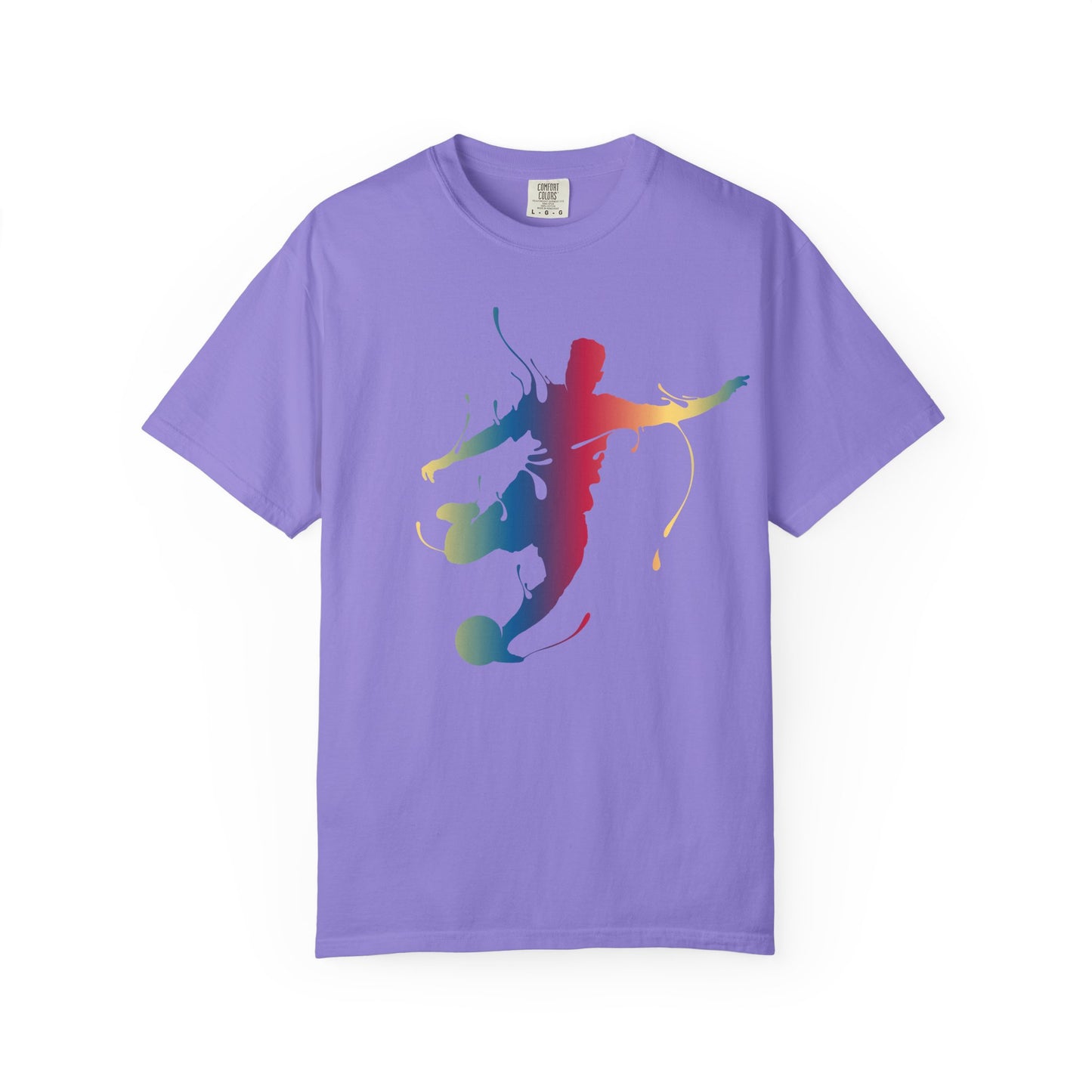 Camiseta unisex con diseño de arte deportivo.