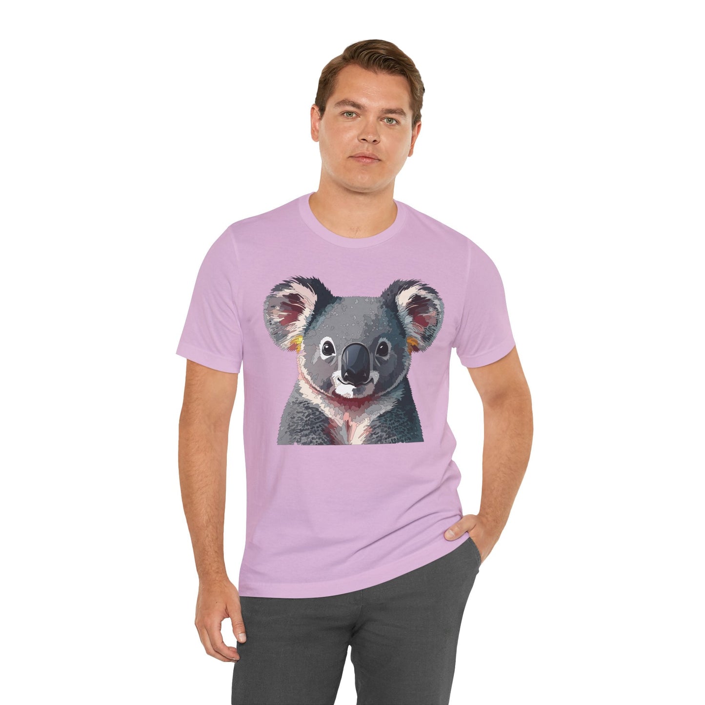 Unisex Animal Print Tee Shirt With Animals Art Design And Wildlife Graphic Comfortable Everyday Wear