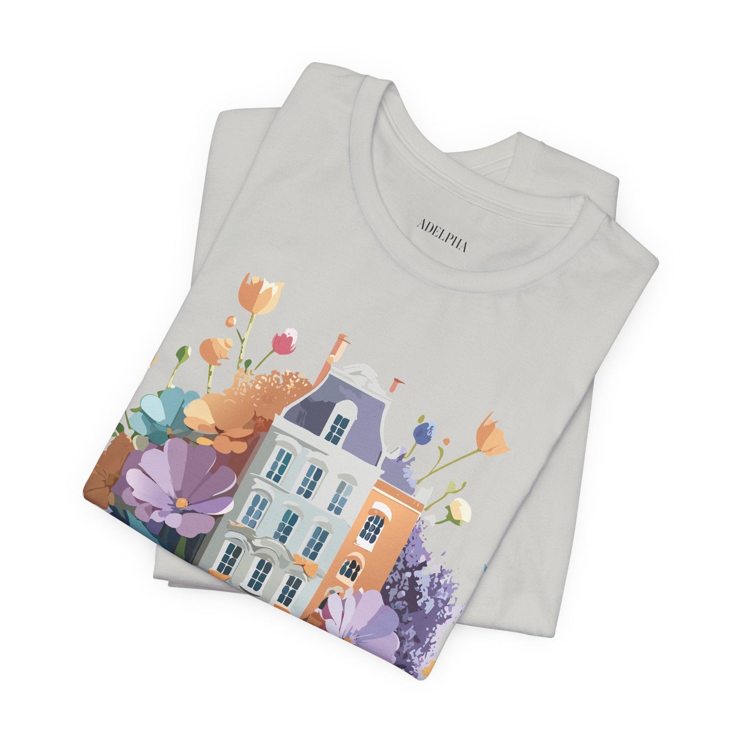 Amsterdam Graphic Tee Unisex Jersey Short Sleeve Shirt Travel Themed Original Artwork