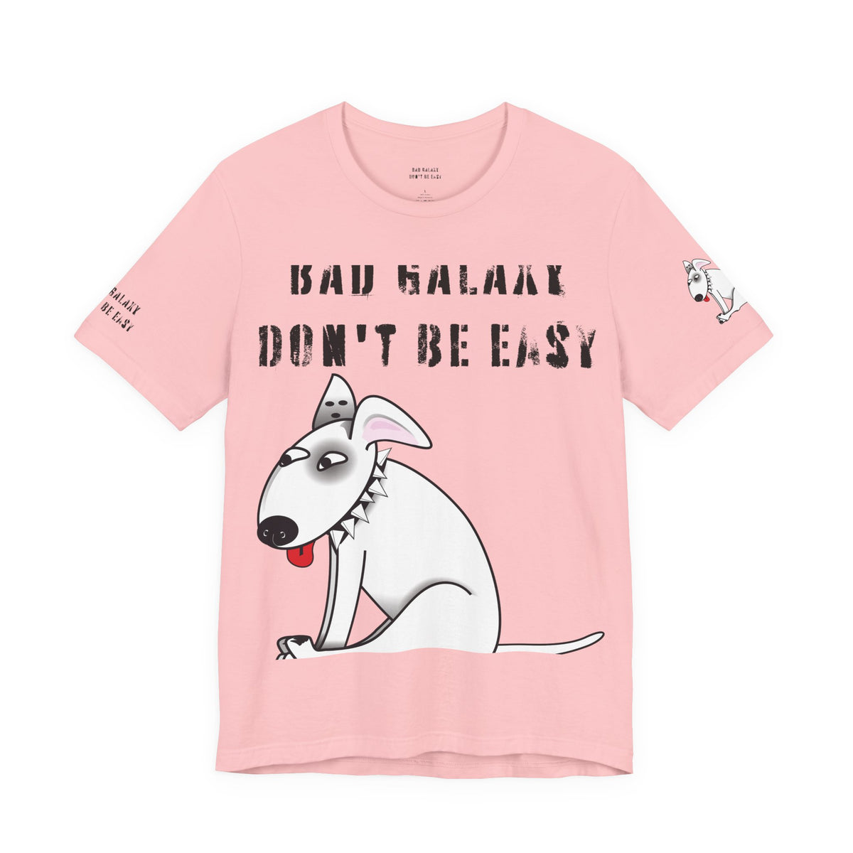 Funny Dog Graphic Unisex Cotton Bella+Canvas Tee with Art Design b86