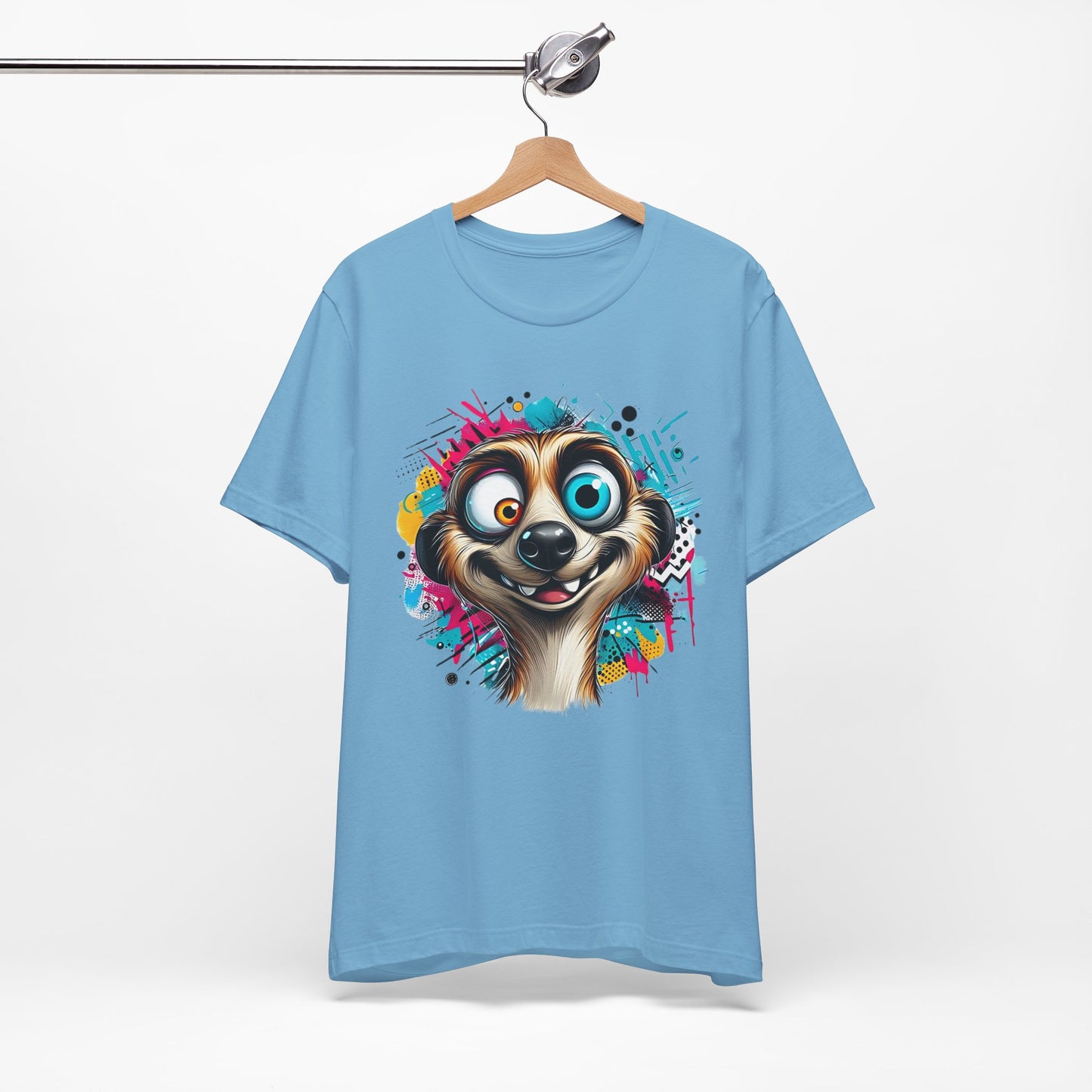 Squirrel Shirt, Funny Squirrel Tee Shirt, Funny Animal T-Shirt, Cartoon Top, Animal Tees, Art Design T-Shirt, Graphic Tee
