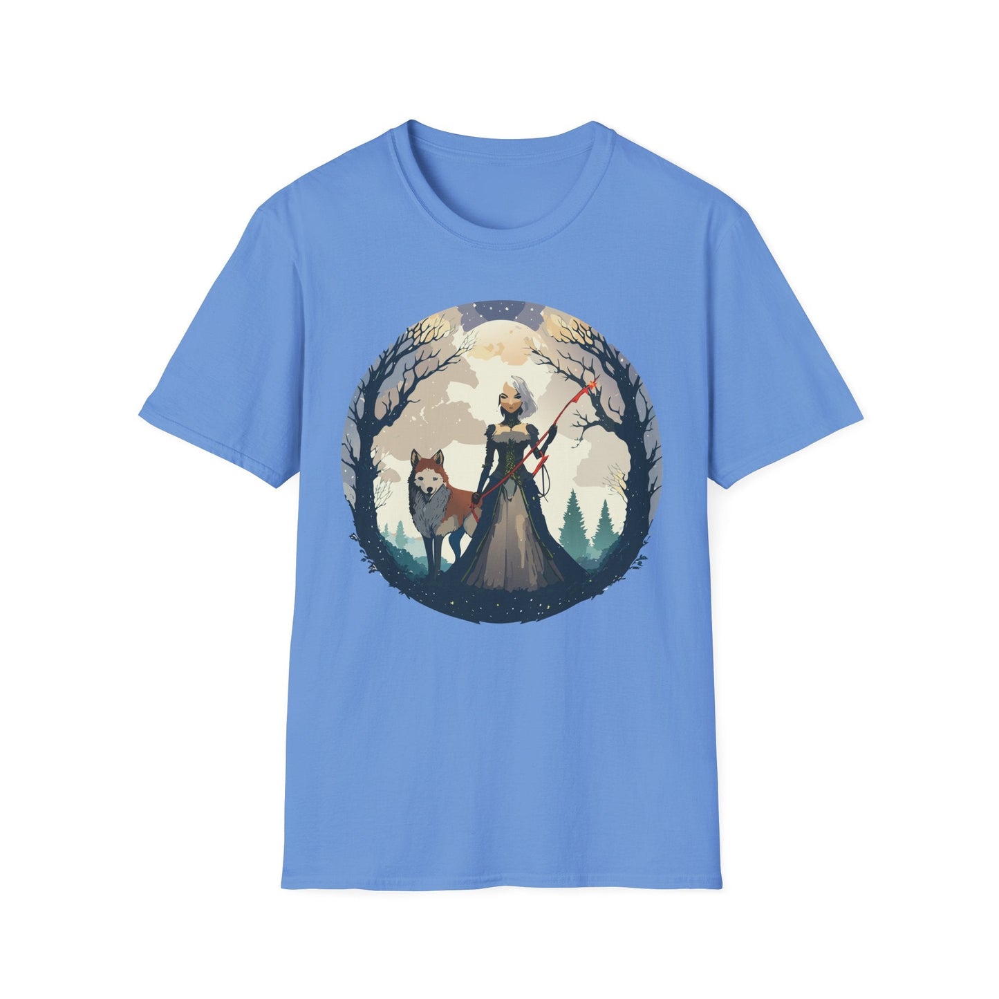 Womens Graphic T Shirts Ladies Art Design Tee Unisex Softstyle Cotton Tee Everyday Comfort