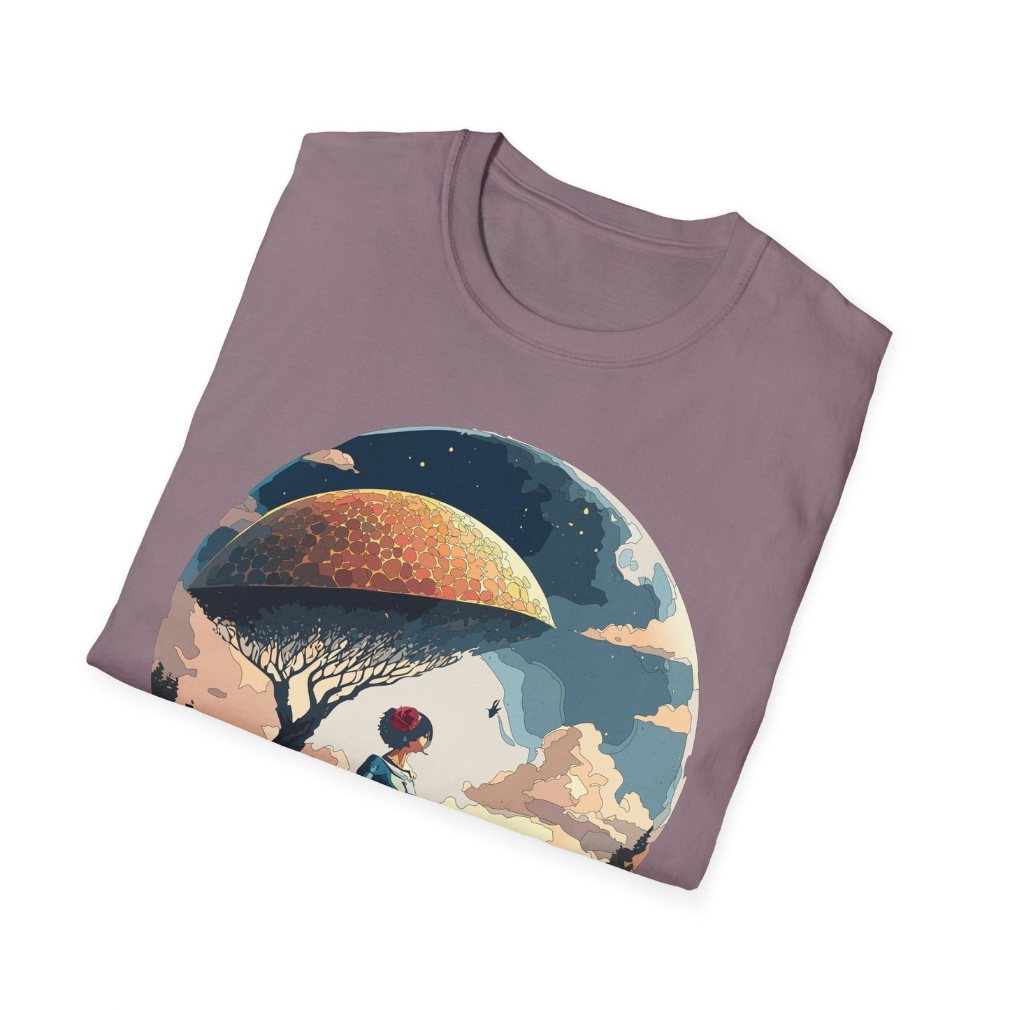 Womens Ladies Graphic T Shirts Art Design Shirt Gildan Softstyle 64000 Unisex Tee