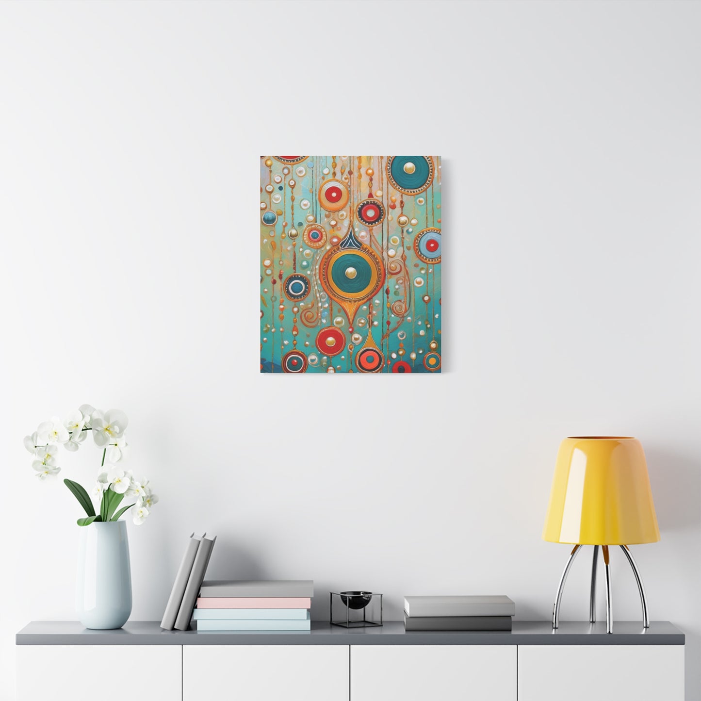 Abstract Oil Painting Print Canvas 20x24,20x30,24x30 24x32,24x36,30x40 32x48,36x48,40x60 Pine-Wood Inner Frame ABS-102