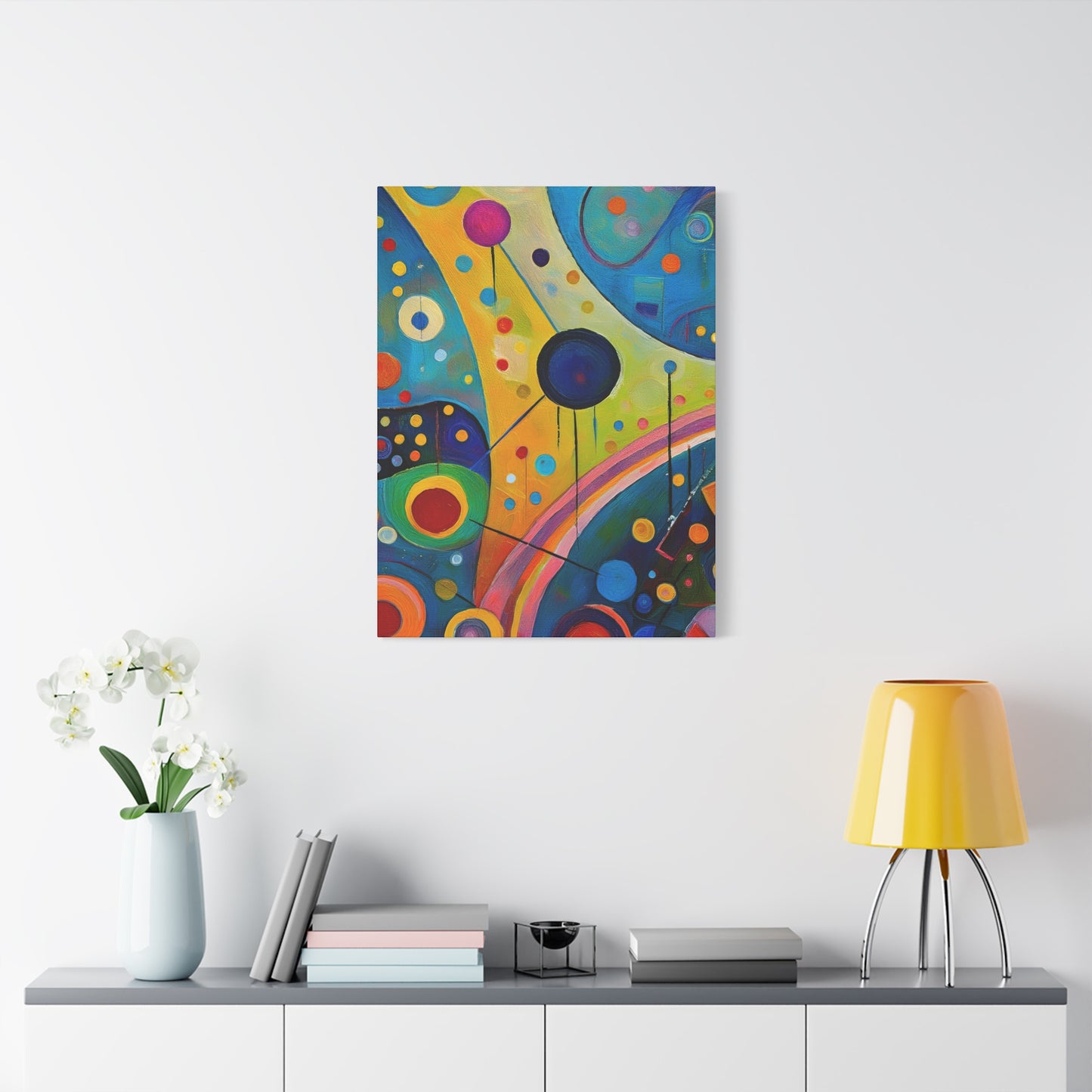 Abstract Oil Painting Print Canvas 20x24,20x30,24x30 24x32,24x36,30x40 32x48,36x48,40x60 Pine-Wood Inner Frame ABS-130