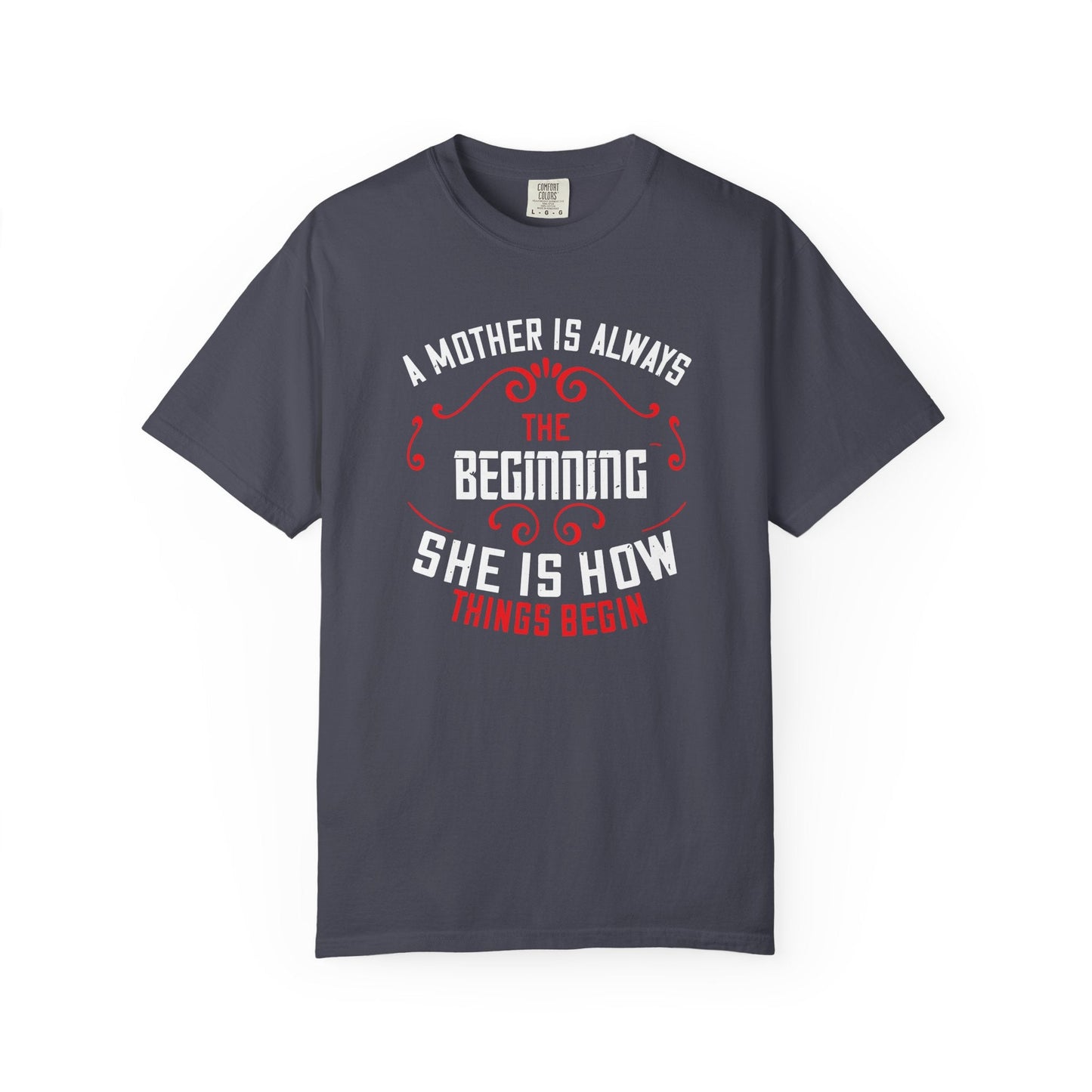 Mom T-shirt Mother Day Mama Tee Unisex Comfort Colors Garment-Dyed Cotton h53