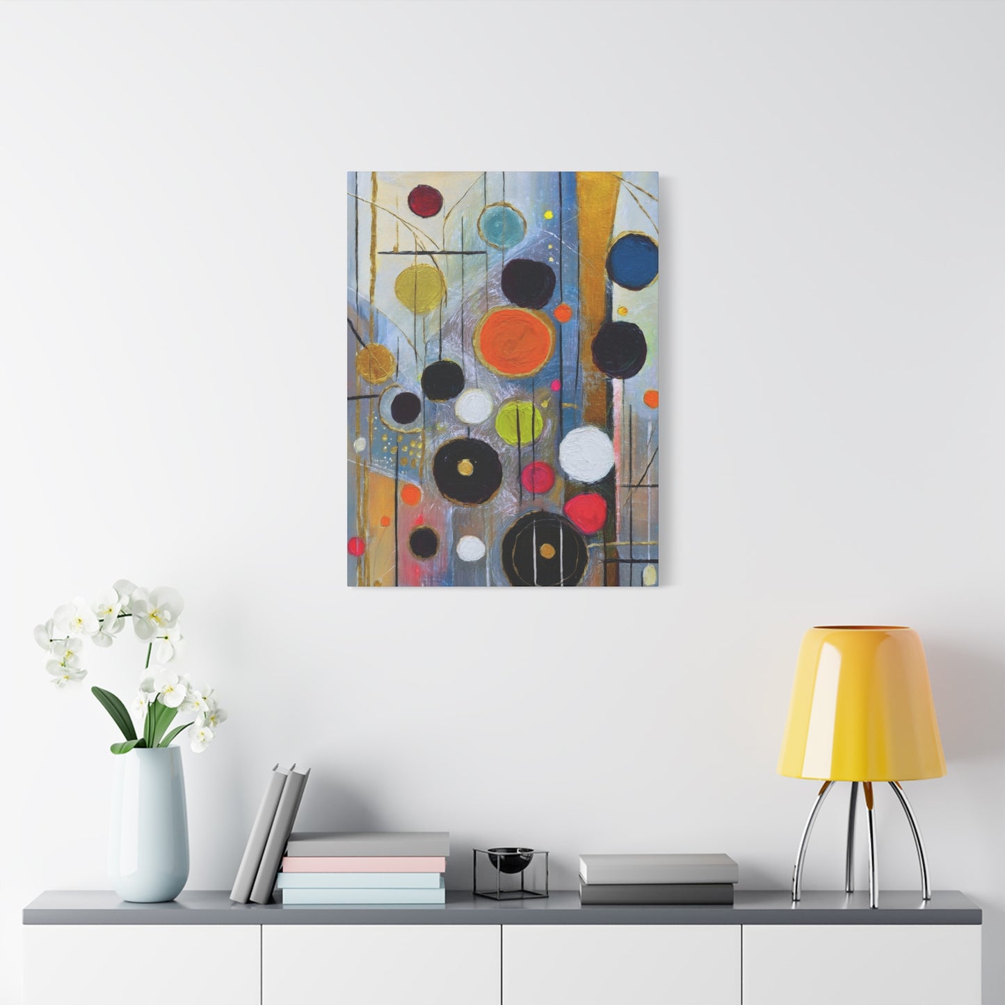 Abstract Oil Painting Print Canvas 20x24,20x30,24x30 24x32,24x36,30x40 32x48,36x48,40x60 Pine-Wood Inner Frame ABS-108