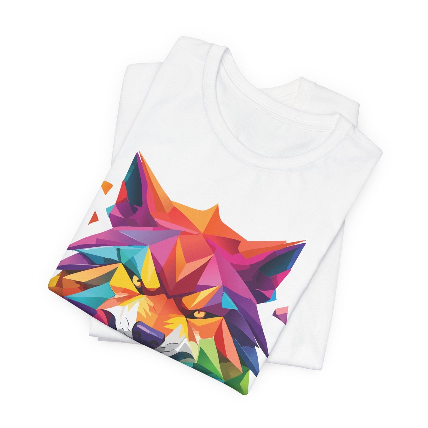 Unisex Animal Shirt With Art Design And Wild Animals Print Tee Short Sleeve Premium