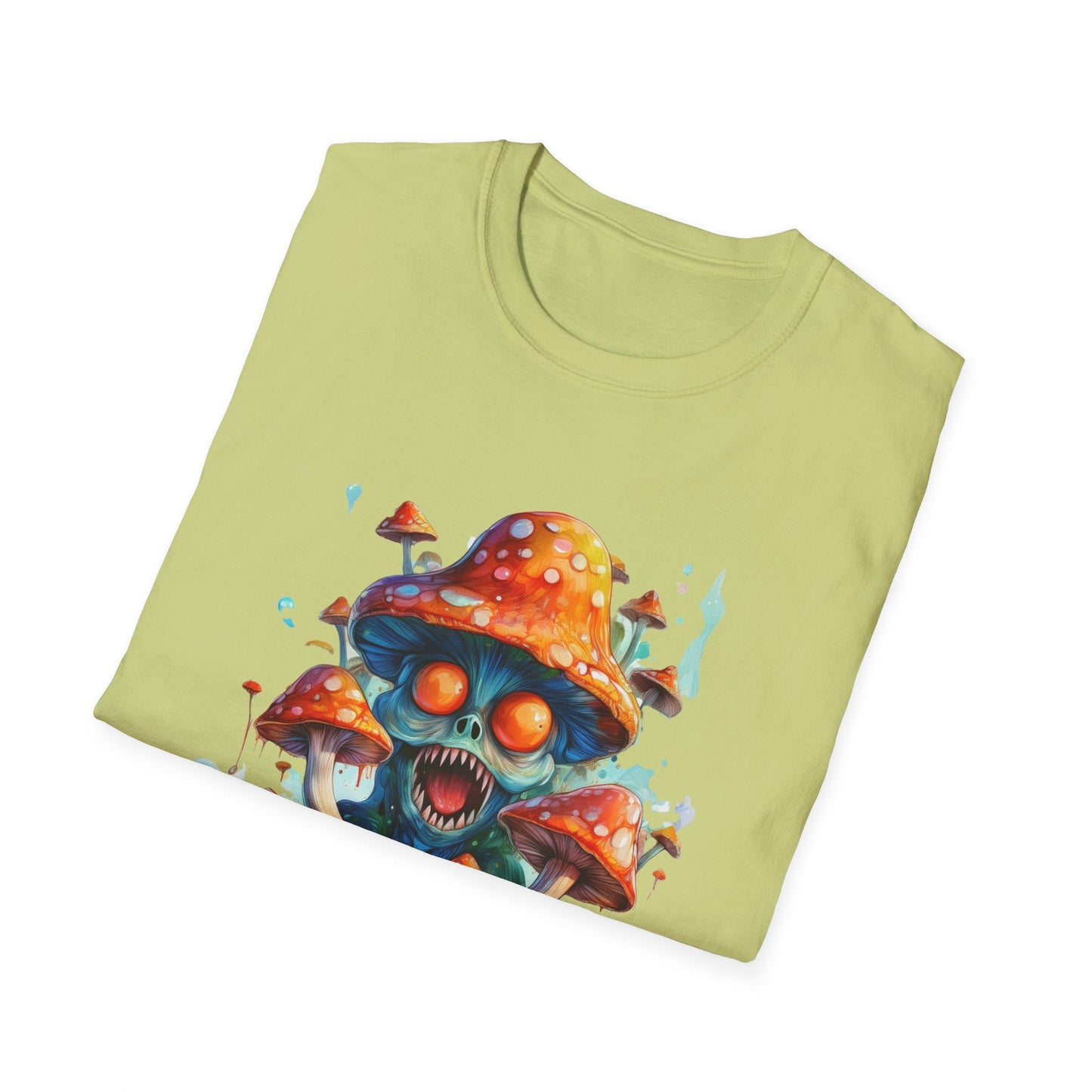 Mashroom Tee Shirt Unisex Softstyle 64000 Graphic Tee Funny Mashroom Design Gift