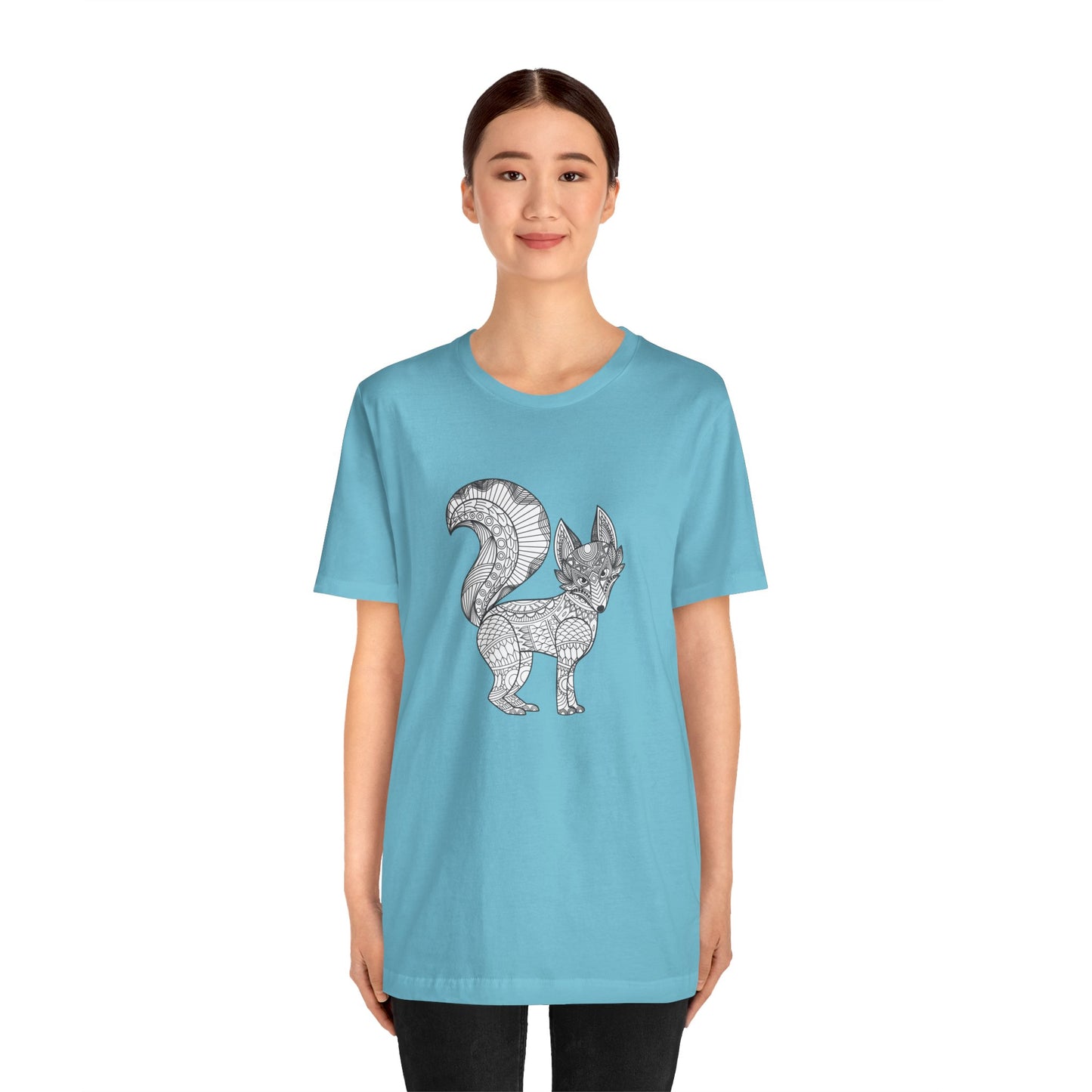 Camiseta unisex con estampado de animales 