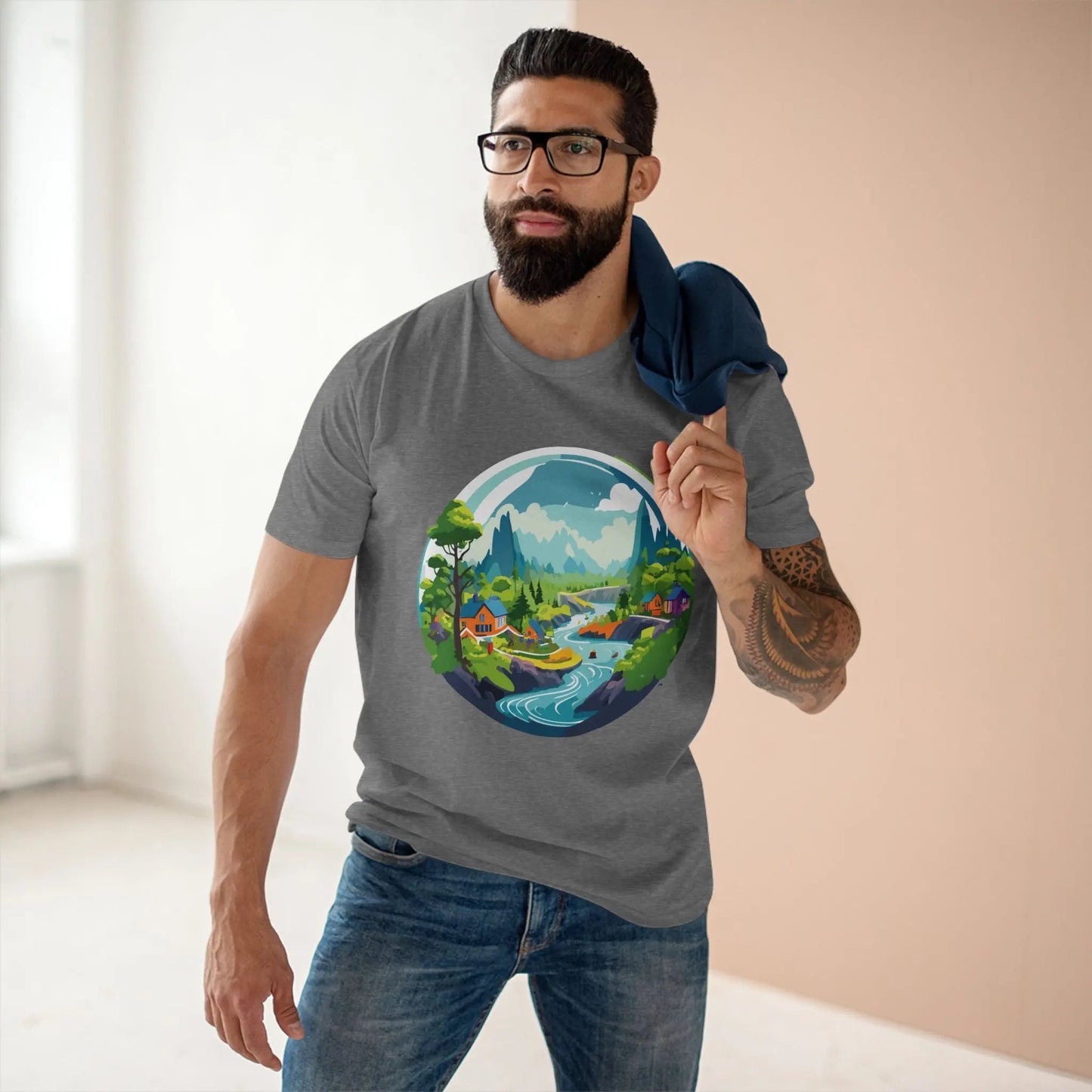 Fantasy Graphic Unisex 100 Cotton Staple Tee 14