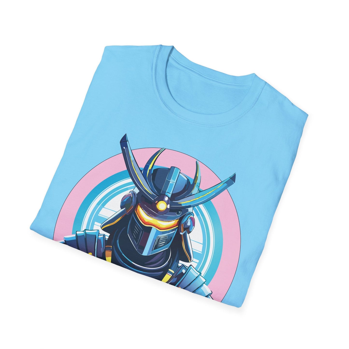 Samurai Shirt Unisex Gildan Softstyle 64000 Tee 100 Percent Ring Spun Cotton Breathable Lightweight