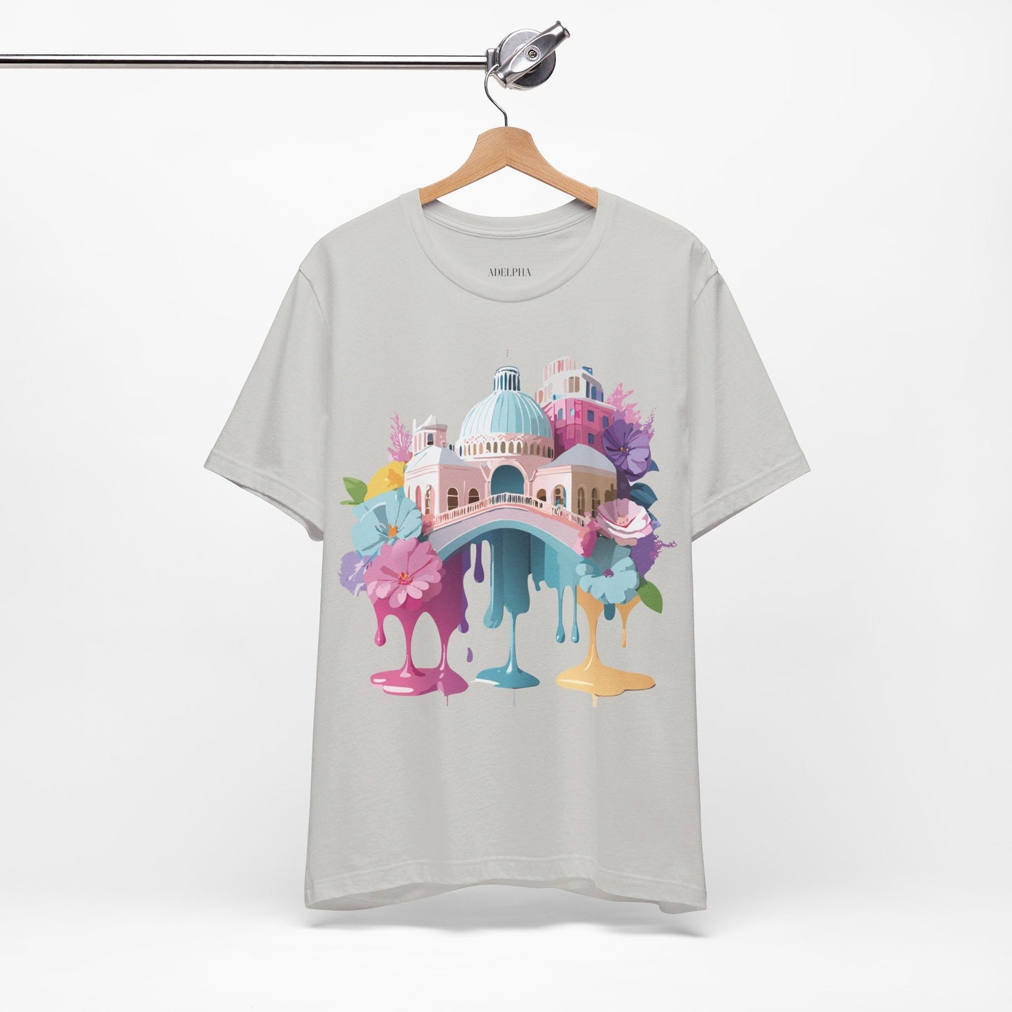 Venice Inspired Tourist Shirt Unisex Graphic Tee Adelpha Vintage Artwork Design Art