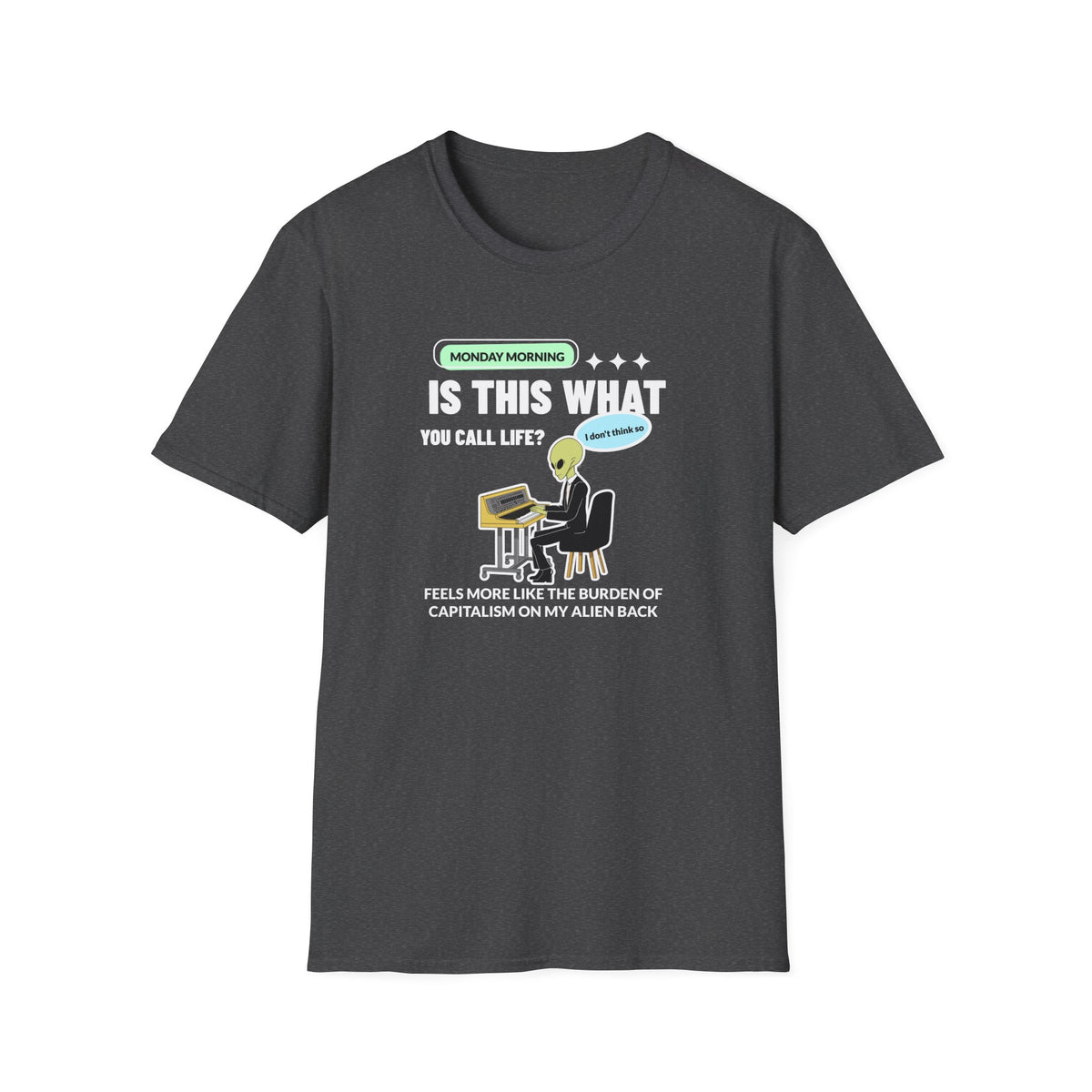 Funny UFO Aliens Graphic Unixes Gildan 100 Cotton Tee Shirt 120