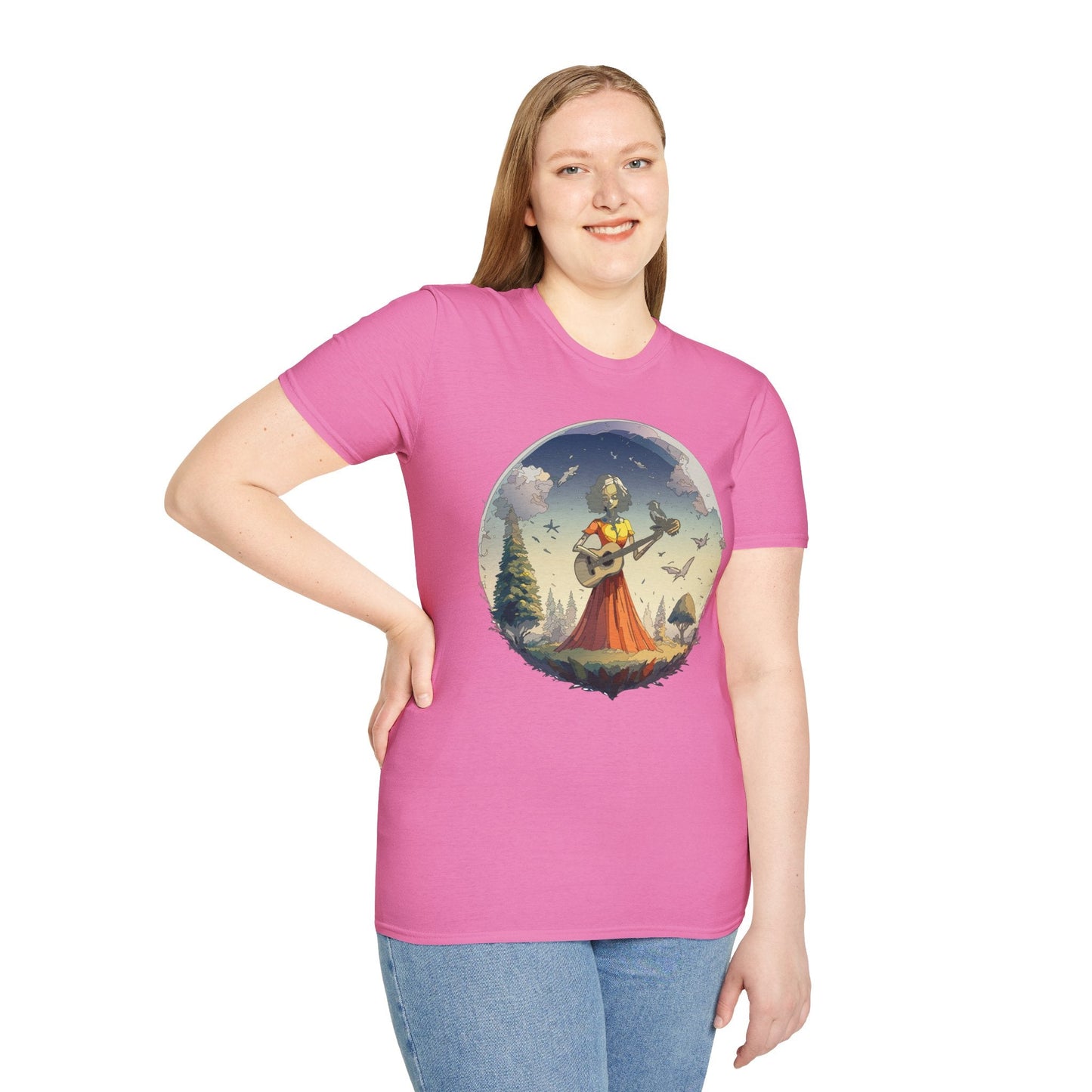 Womens T Shirts Ladies Graphic Tees Art Design Shirt Gildan Softstyle Tee Collection