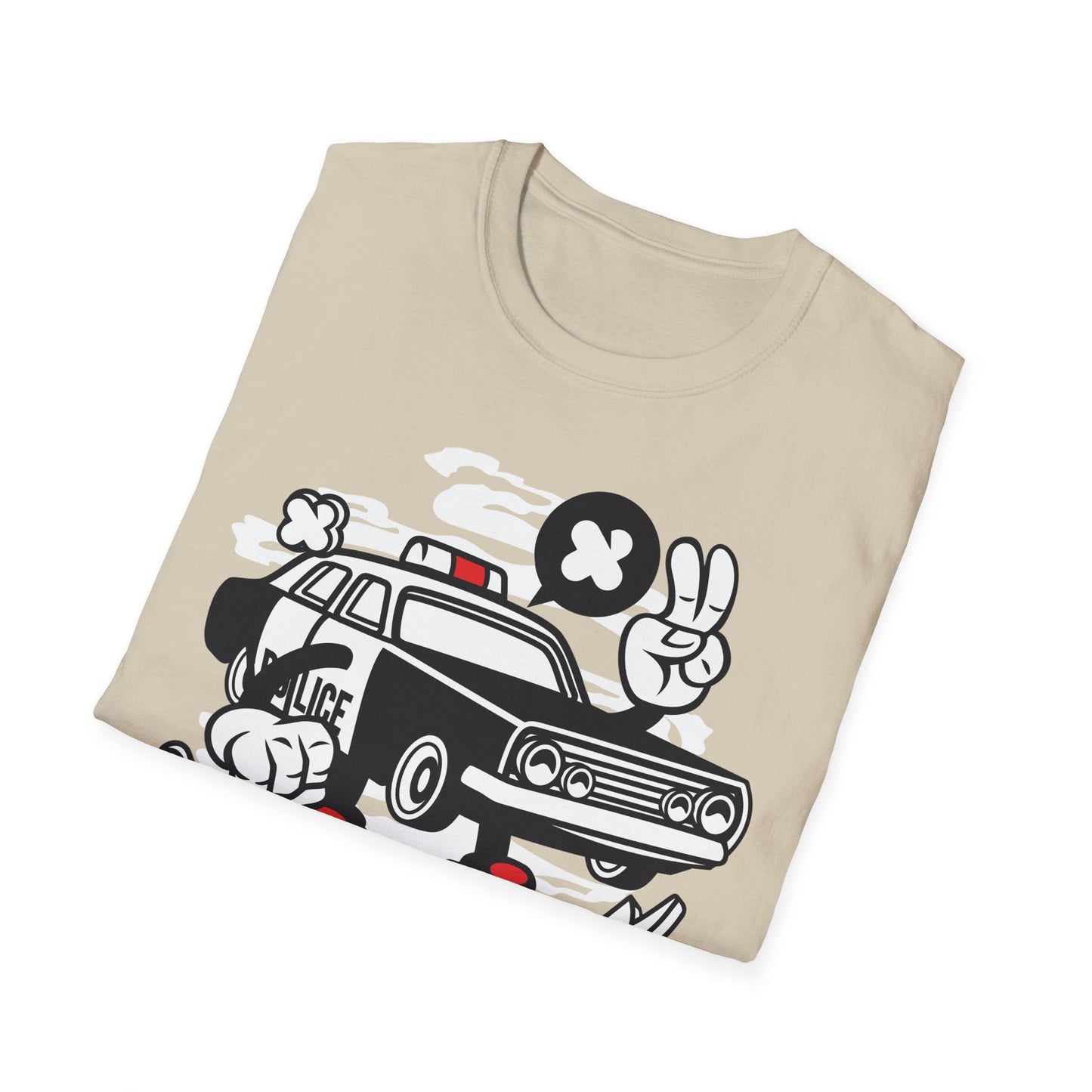 Cartoon T Shirt Animation Tee Funny Unisex Gildan Softstyle 64000 Cotton Tee Comfort
