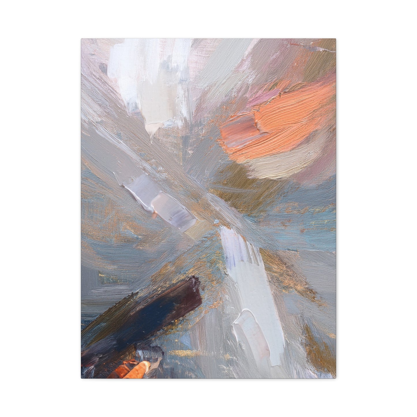Abstract Pastel Painting Print Canvas 20x24,20x30,24x30 24x32,24x36,30x40 32x48,36x48,40x60 Pine-Wood Inner Frame ABS-89