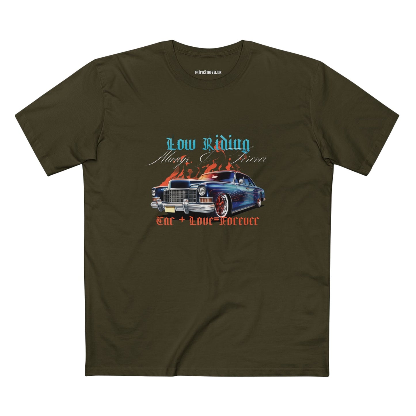 Retro Car Shirt RC28 Vintage Car Tee Unisex Premium Cotton With Original Art Design