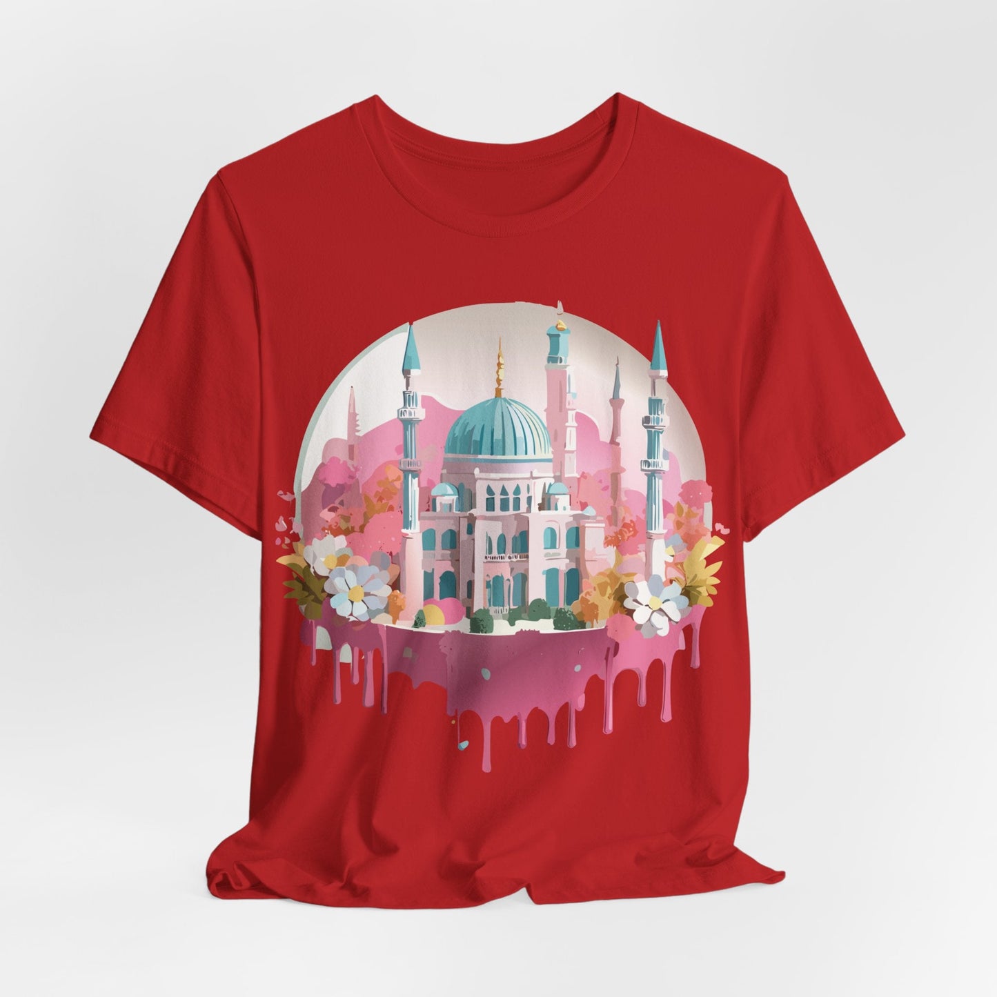 Istanbul Tourist Shirt Unisex Graphic Tee By Adelpha Premium Vintage Art Design Edition