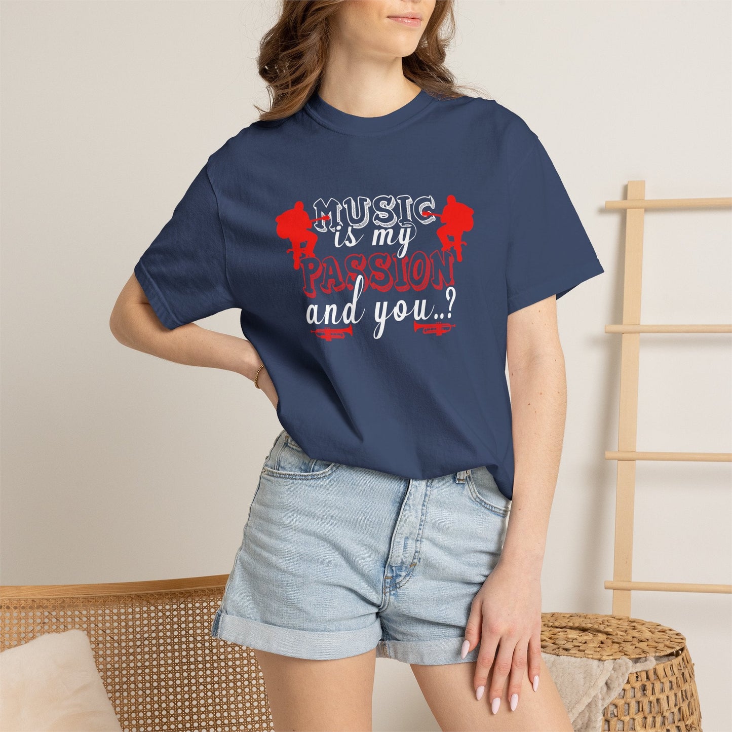 Music Graphic Design Unisex Cotton T-shirt 070