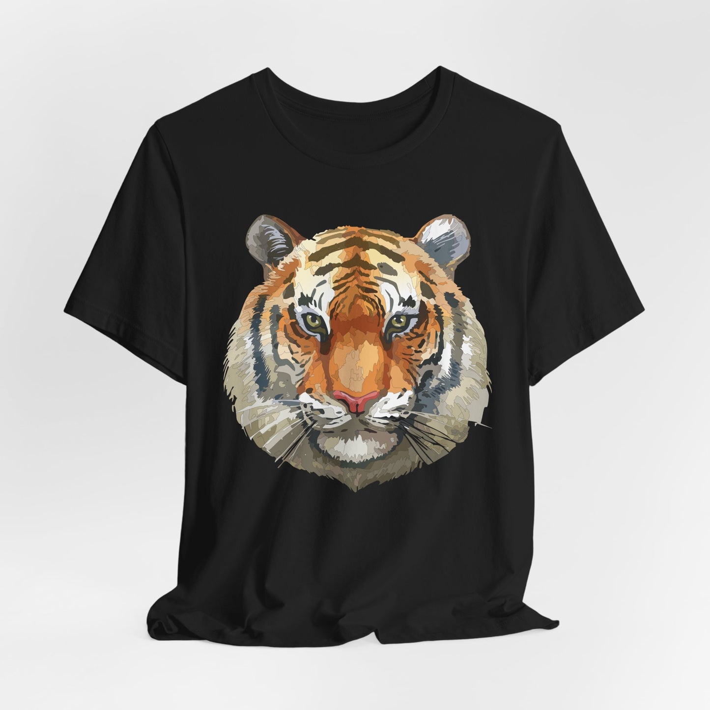Unisex Tiger Tee, Animal Shirt, Tee Shirt with Tiger, Safari T-Shirt, Animal Tees, Big Cat Shirt, Safari T-Shirt 4