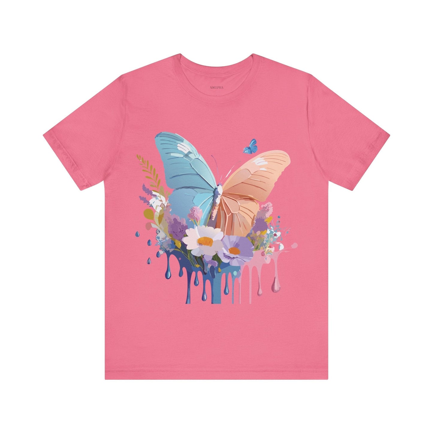 Butterfly Graphic Tee By Adelpha Unisex Vintage Inspired Art Shirt