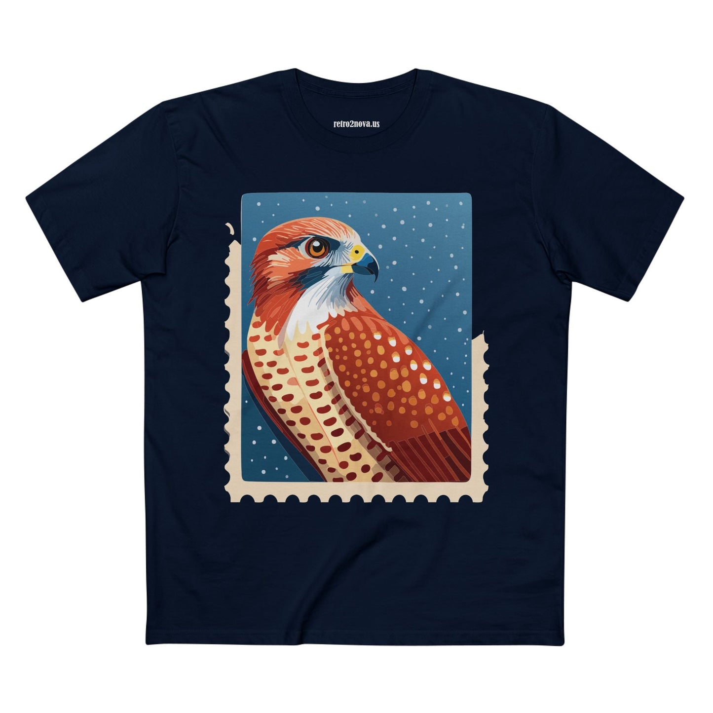 Stamp Shirt Postage Stamp Shirt Unisex Premium Cotton Tee With Original Art Design By Retro2Nova