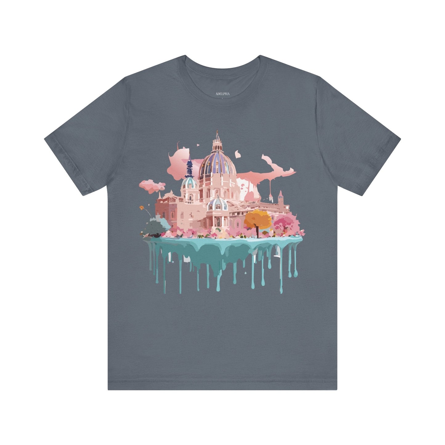 Vienna Tourist Graphic Tee Unisex Jersey Short Sleeve Vintage Inspired Artwork by Adelpha