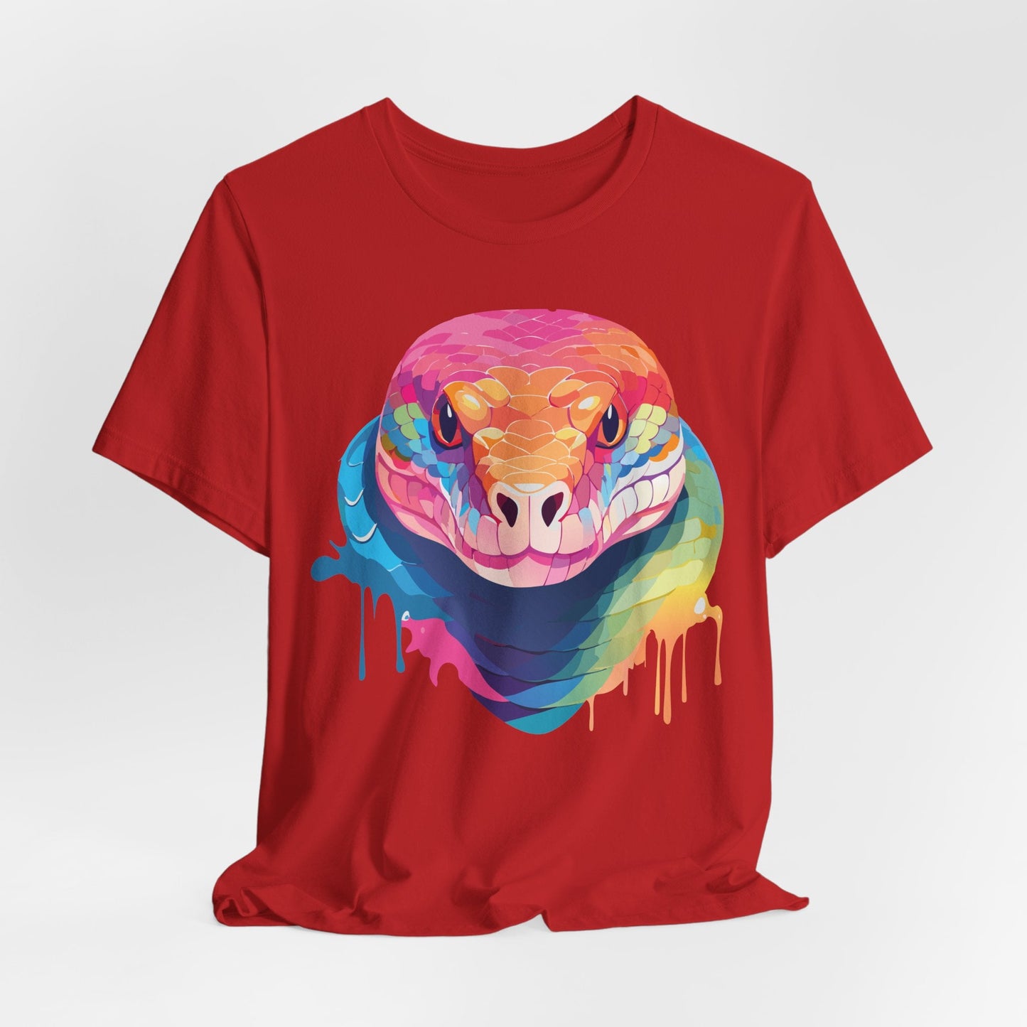Unisex Animal Shirt With Art Design Wild Animals Graphic Print Casual Short Sleeve Tee